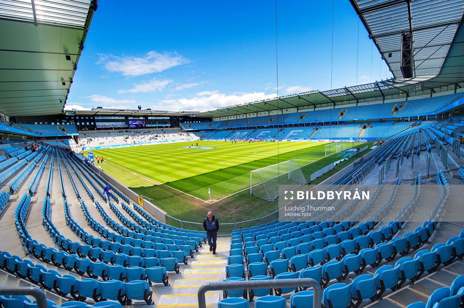Översiktsbild över Swedbank Stadion