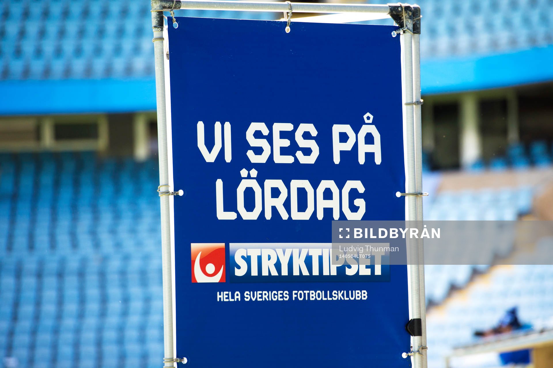 Reklam för Svenska Spels stryktipset