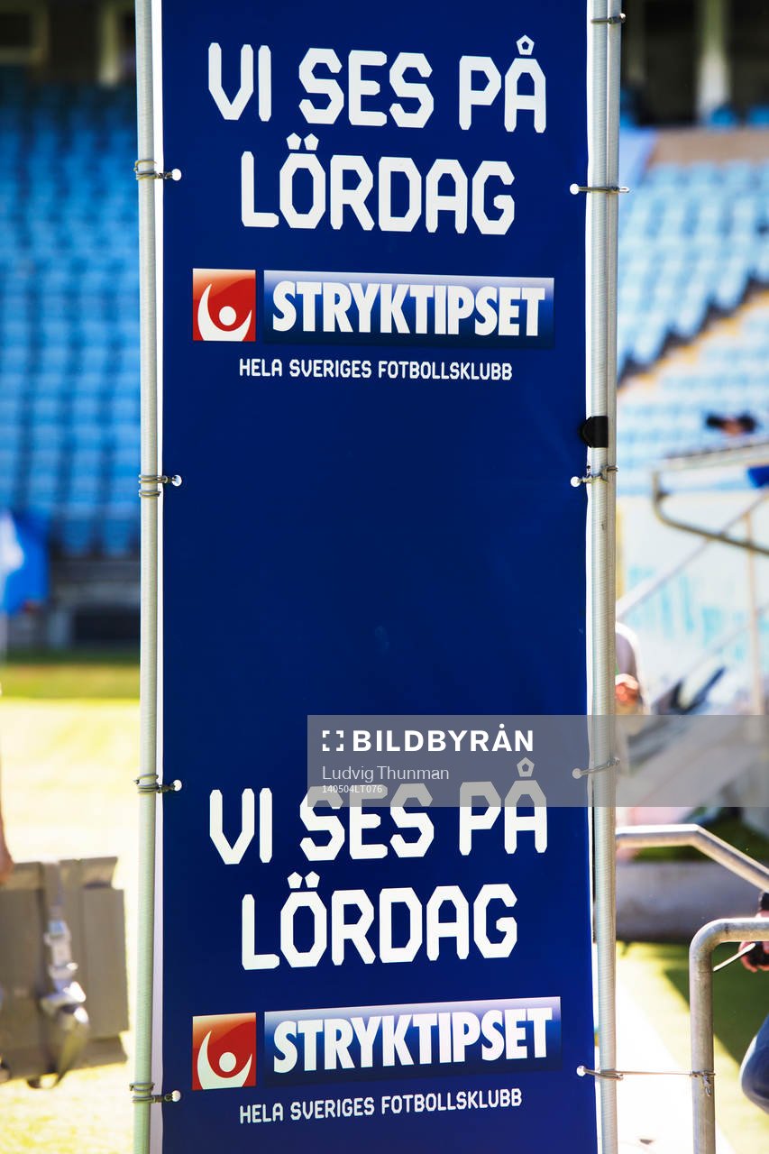 Reklam för Svenska Spels stryktipset