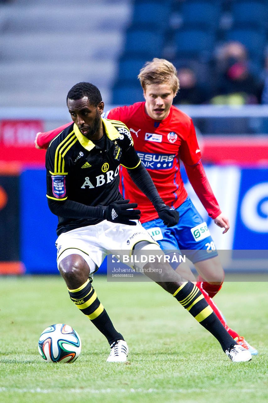 s Henok Goitom och Helsingborgs Jere Uronen