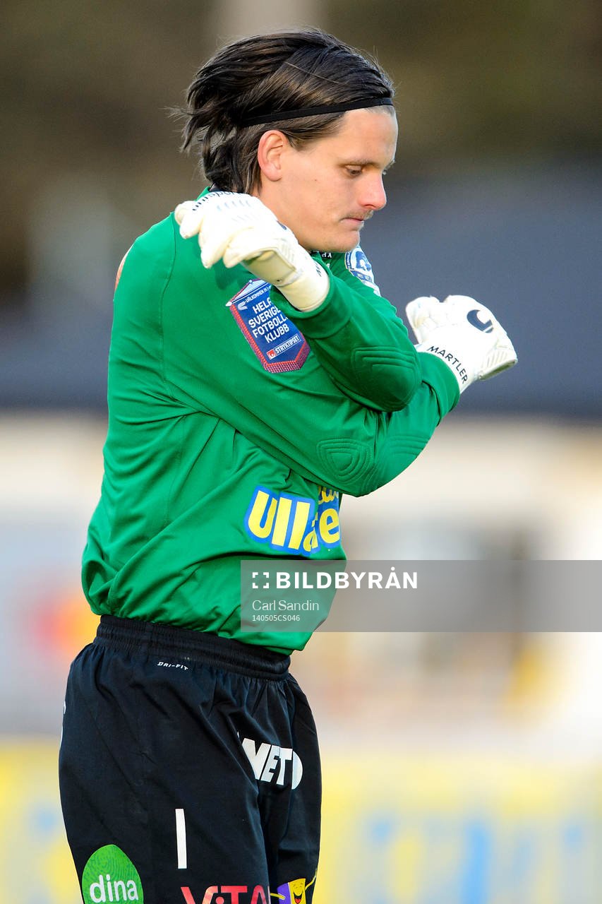 Falkenbergs målvakt Otto Martler