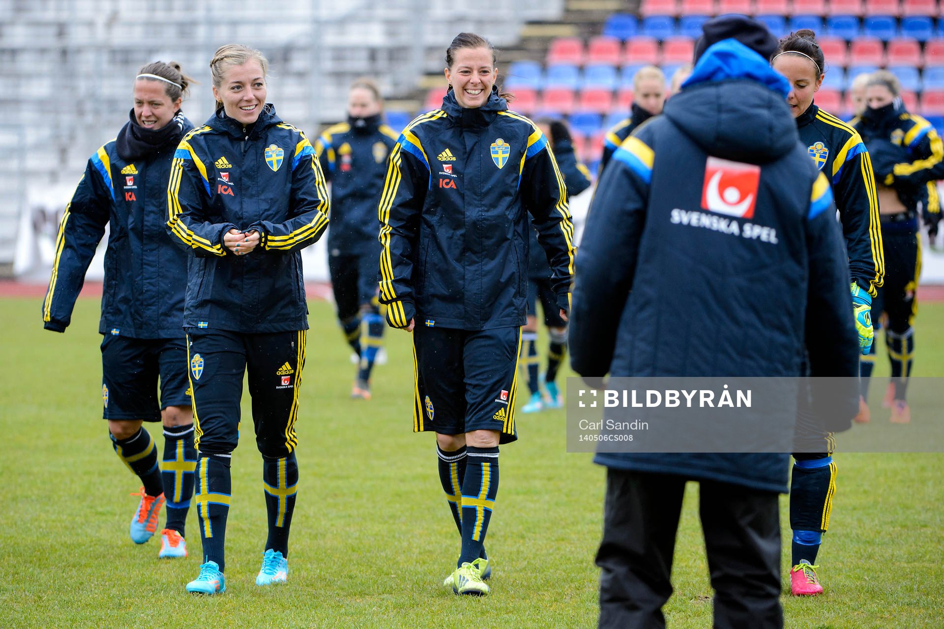 Sveriges Linda Sembrant och Lotta Schelin