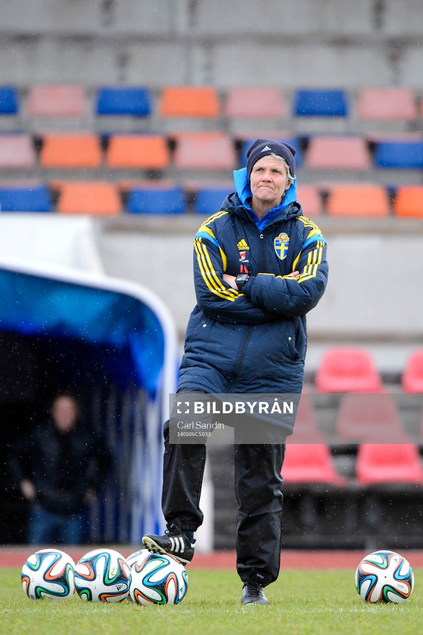 Sveriges förbundskapten Pia Sundhage
