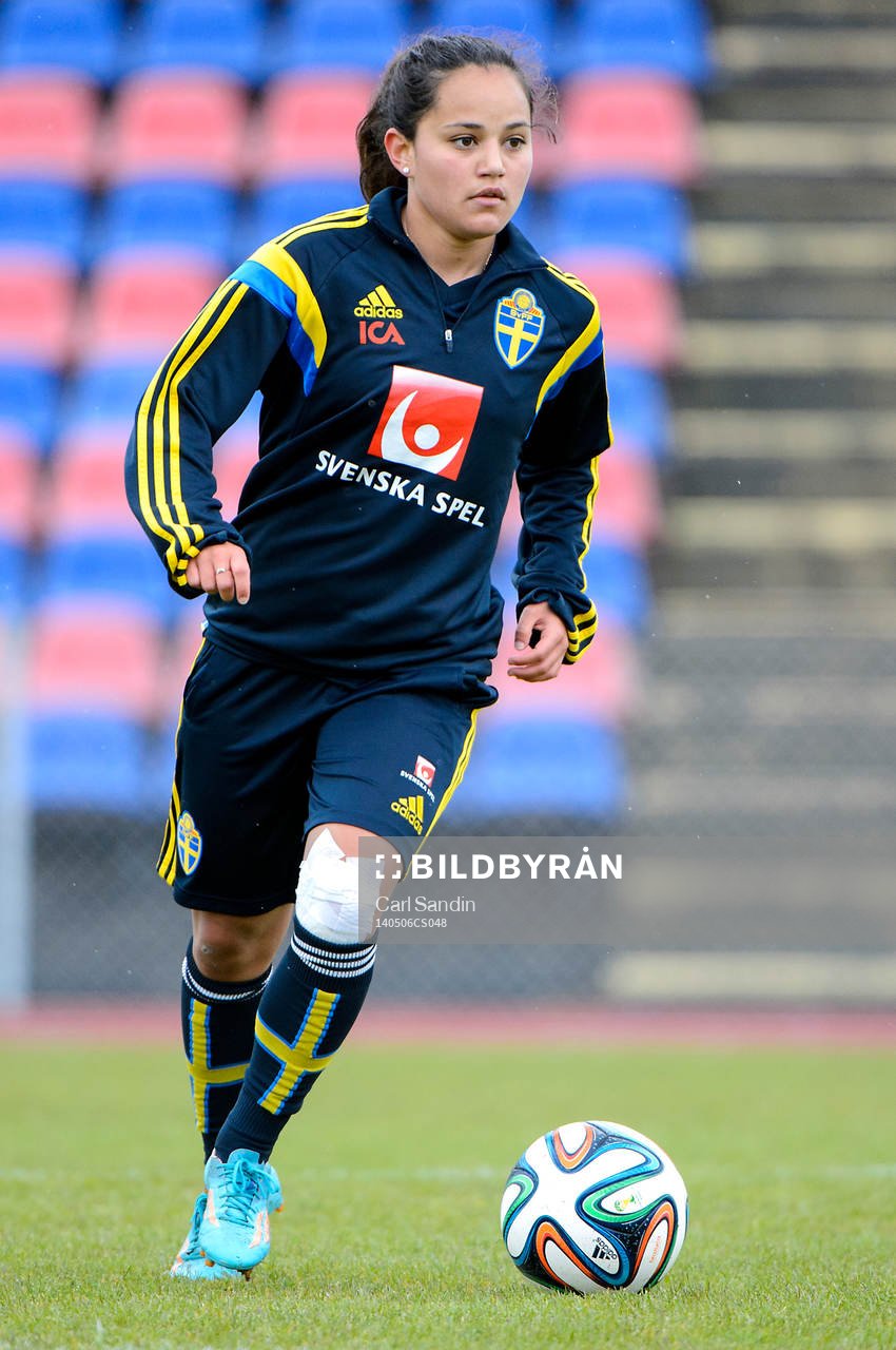 Sveriges Malin Diaz