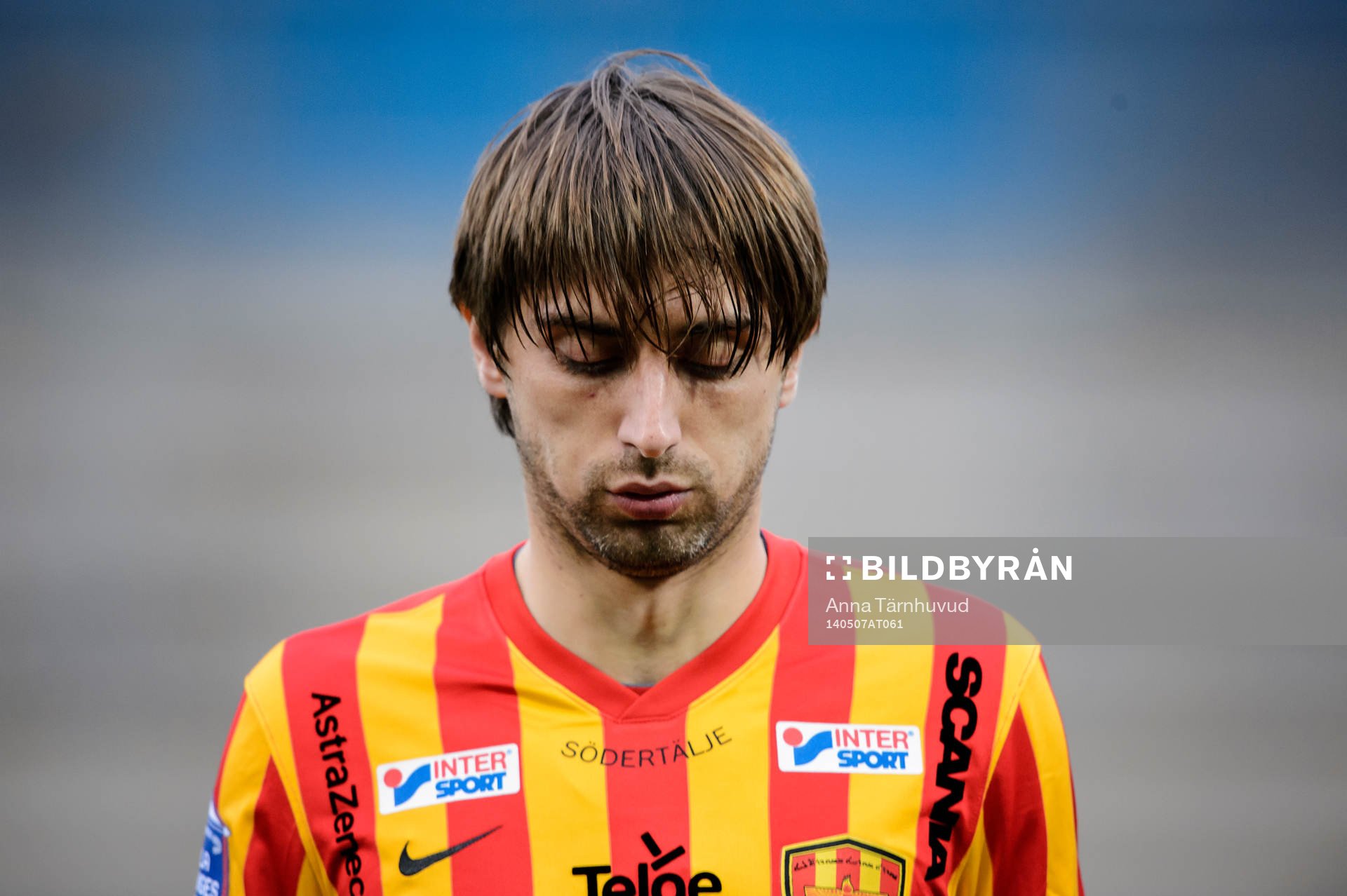 Porträtt på Syrianskas Nikola Grubjesic