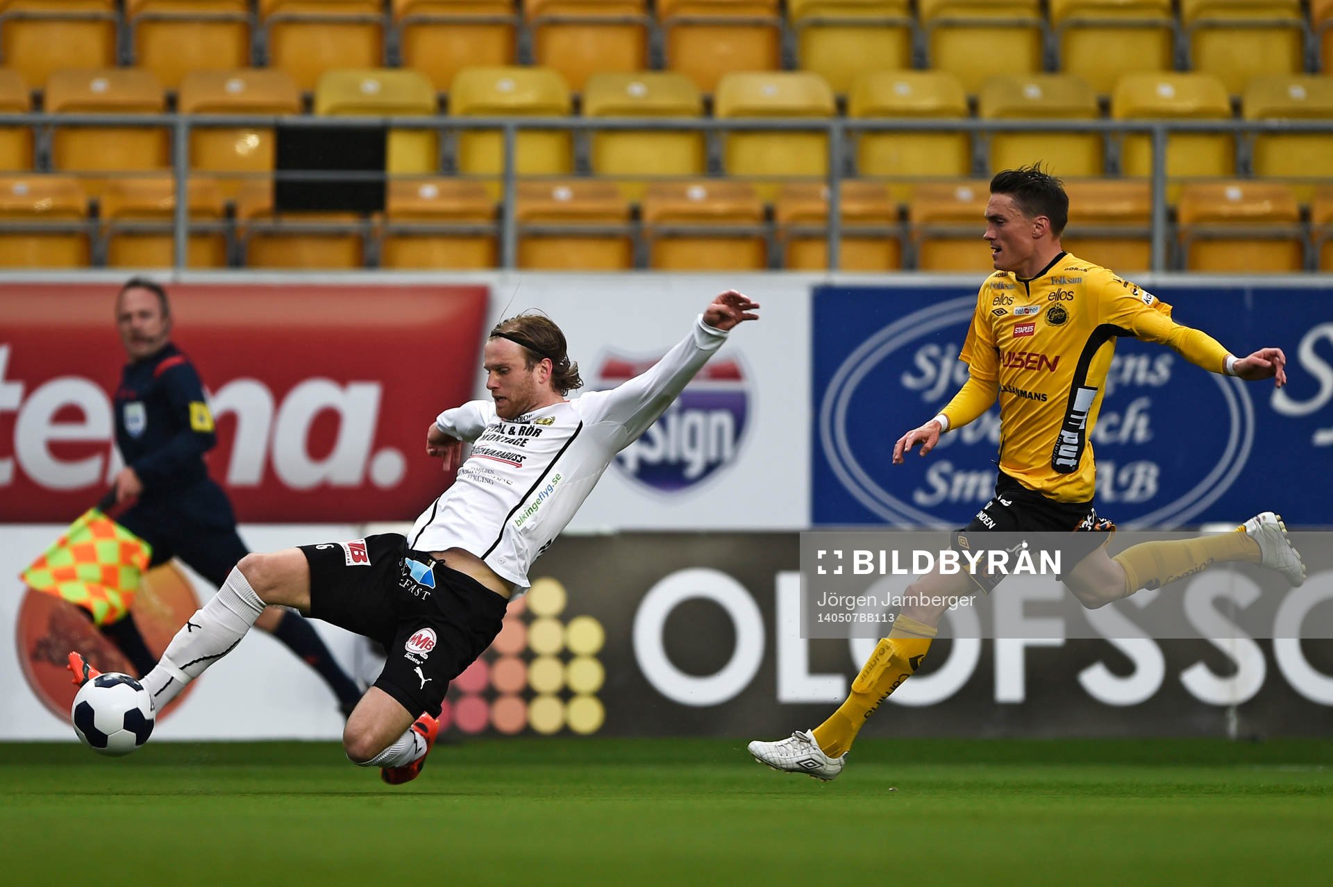 Mjällbys Gudmann Thorisson och Elfsborgs Lasse Nilsson