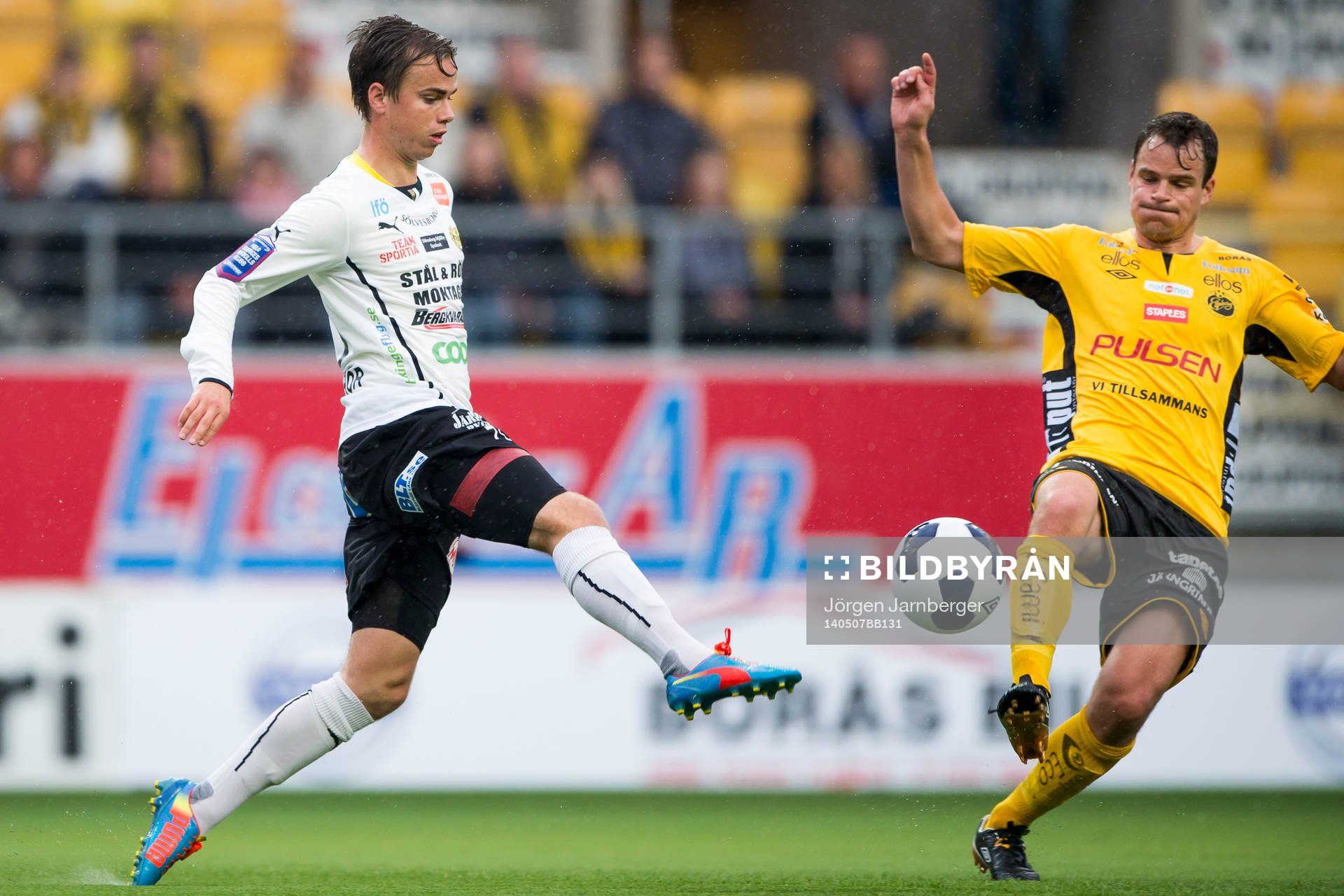 Mjällbys Andreas Blomqvist och Elfsborgs Henning Hauger