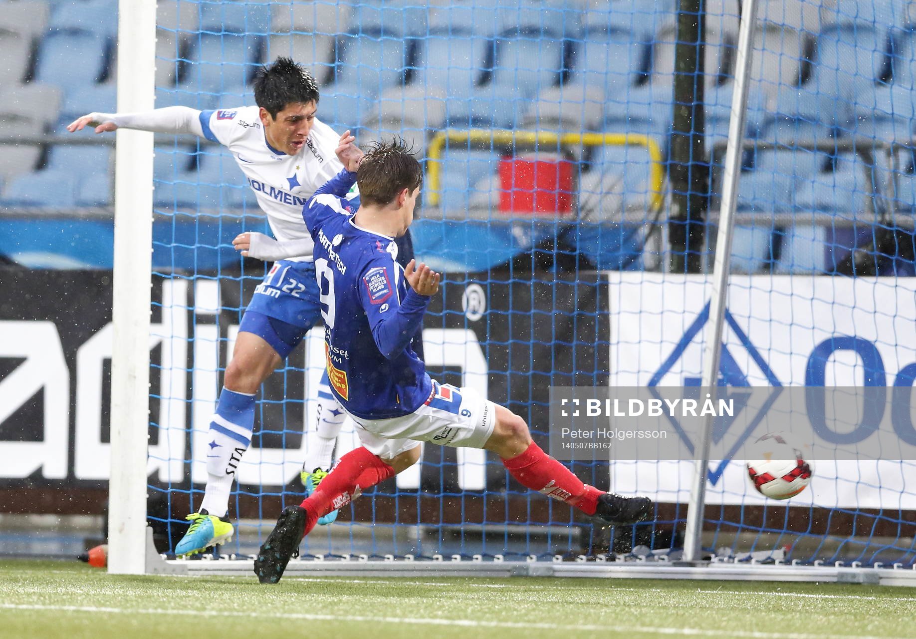 Mål 0-1 av Åtvidabergs Victor Sköldunder fotbollsmatchen