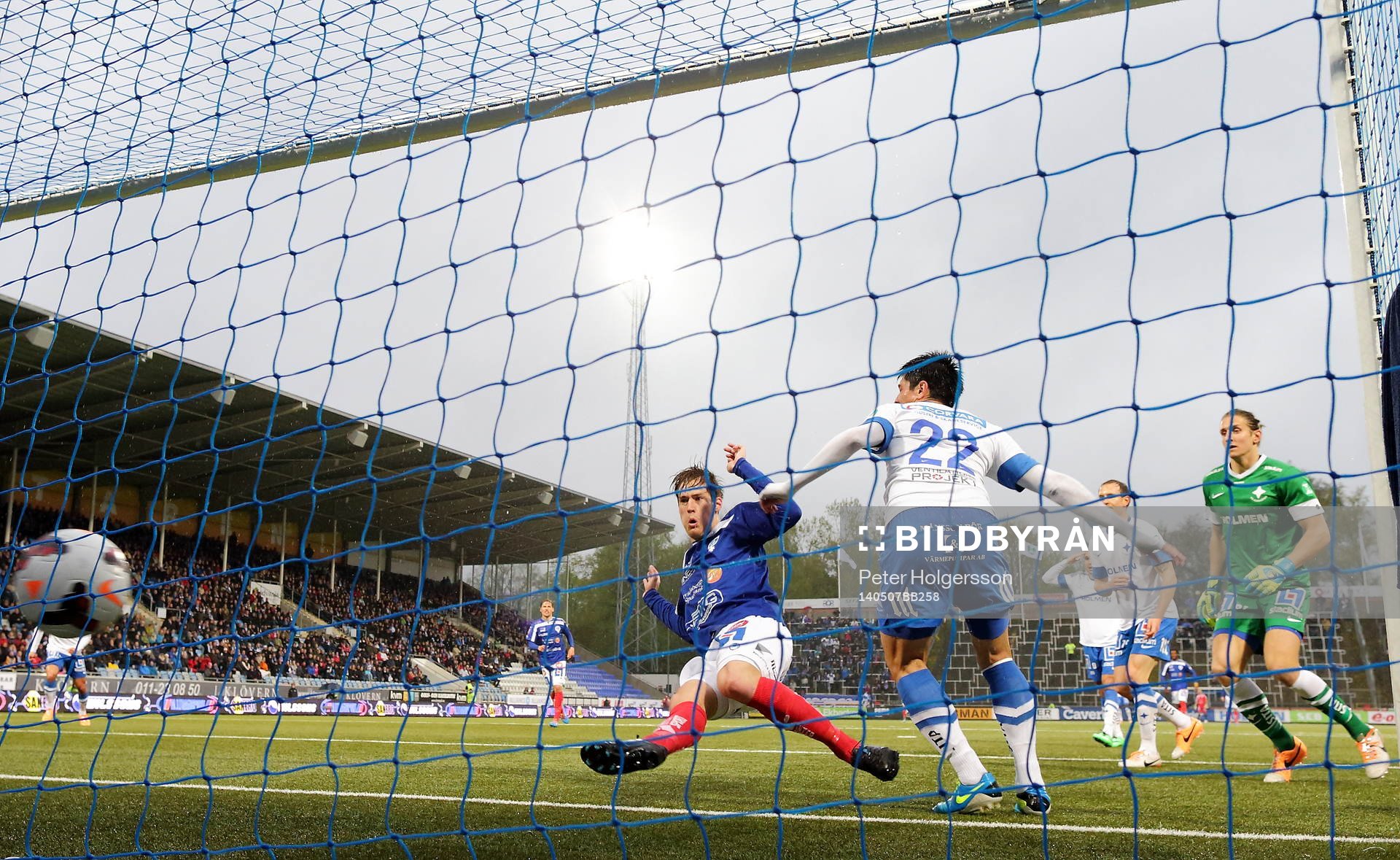 Mål 0-1 av Åtvidabergs Victor Sköld