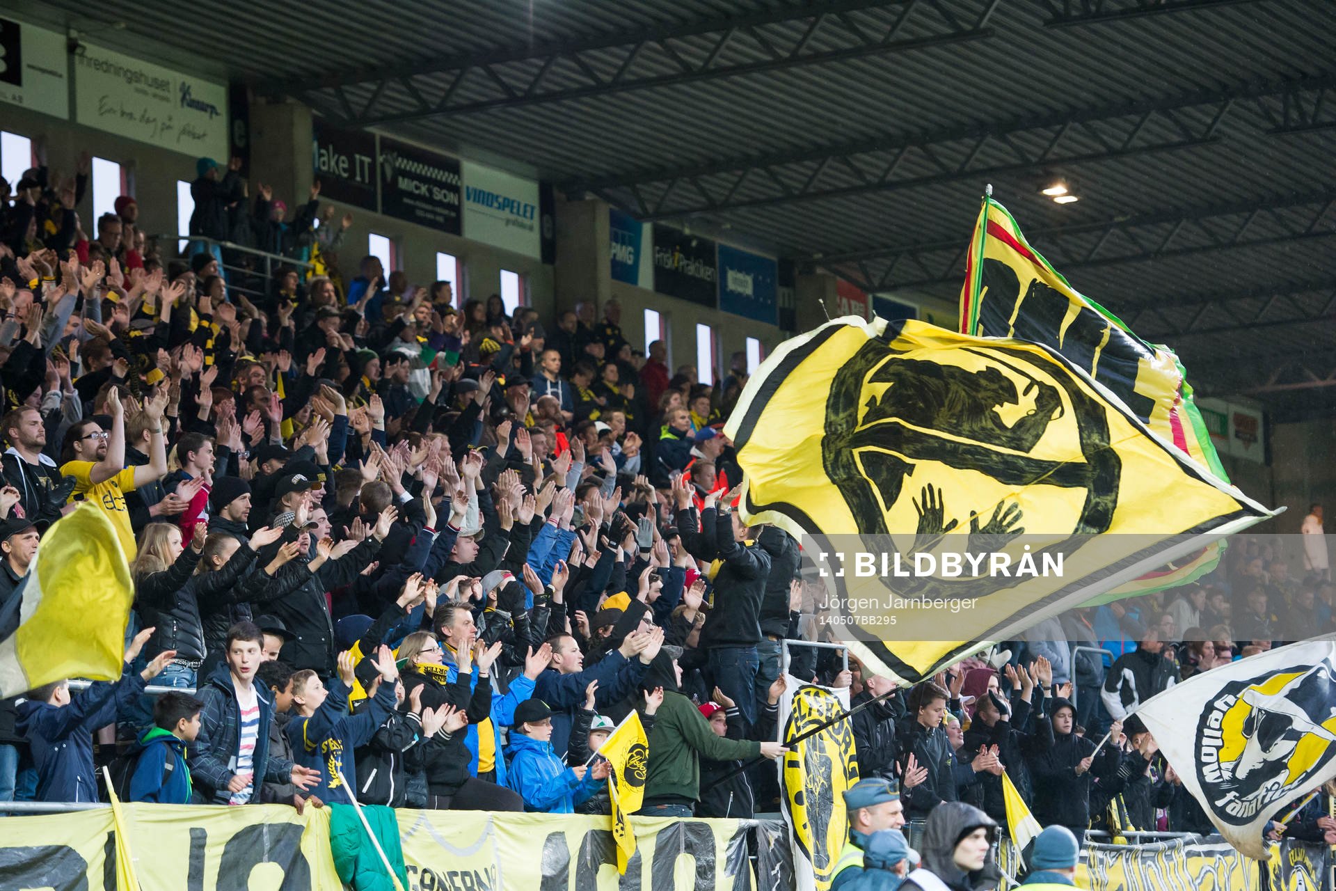 Elfsborgs supportrar