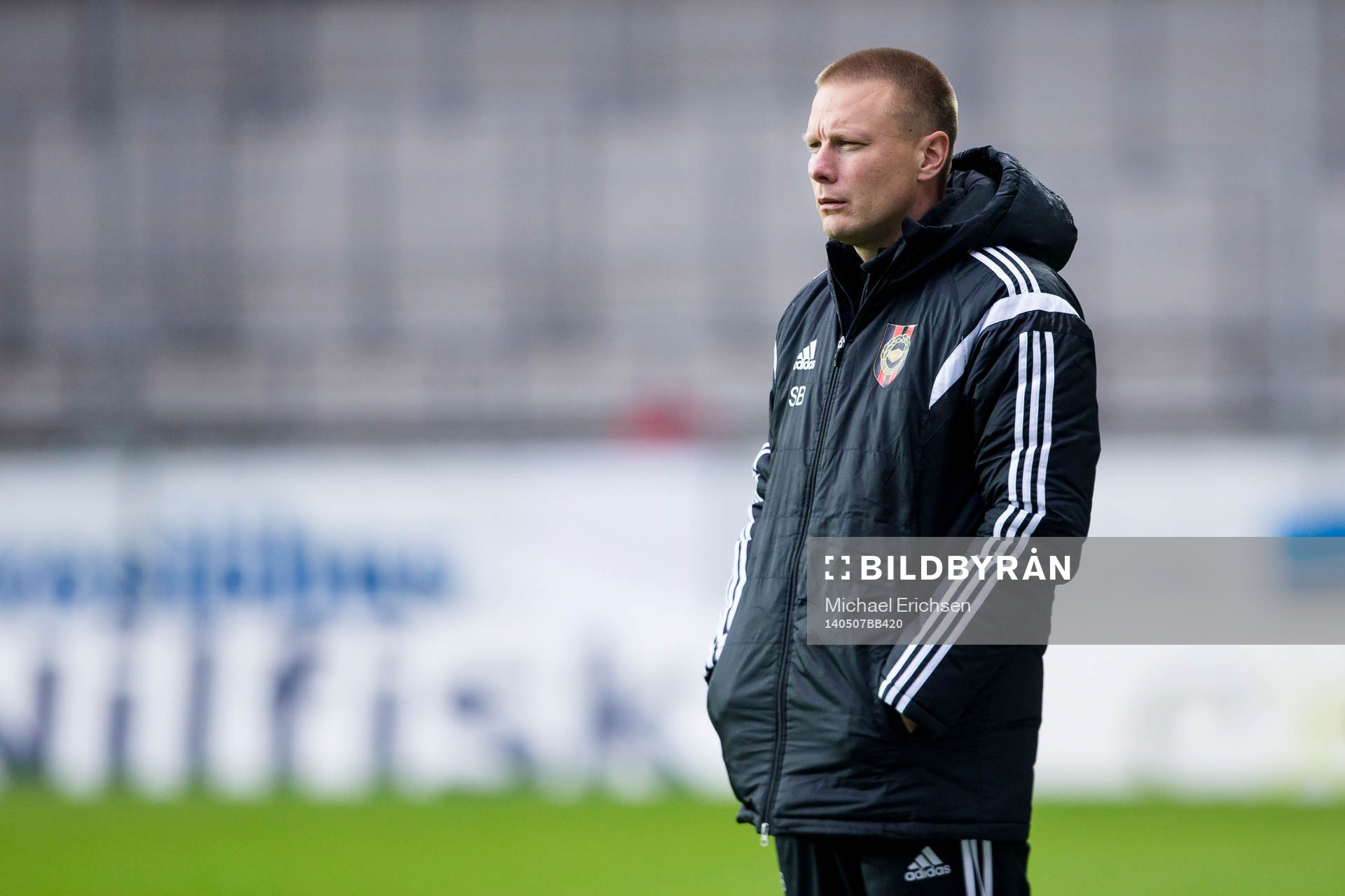 Brommapojkarnas tränare Stefan Billborn