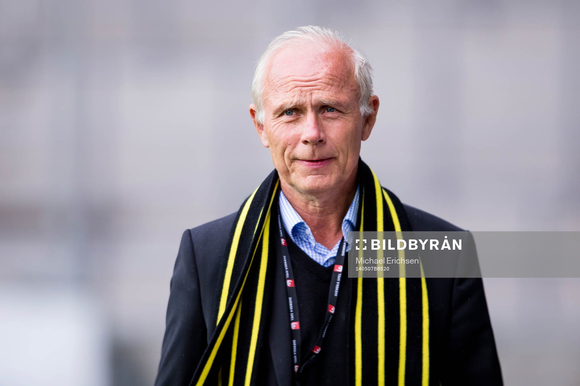 Häckens klubbdirektör Dennis Andersson innan
