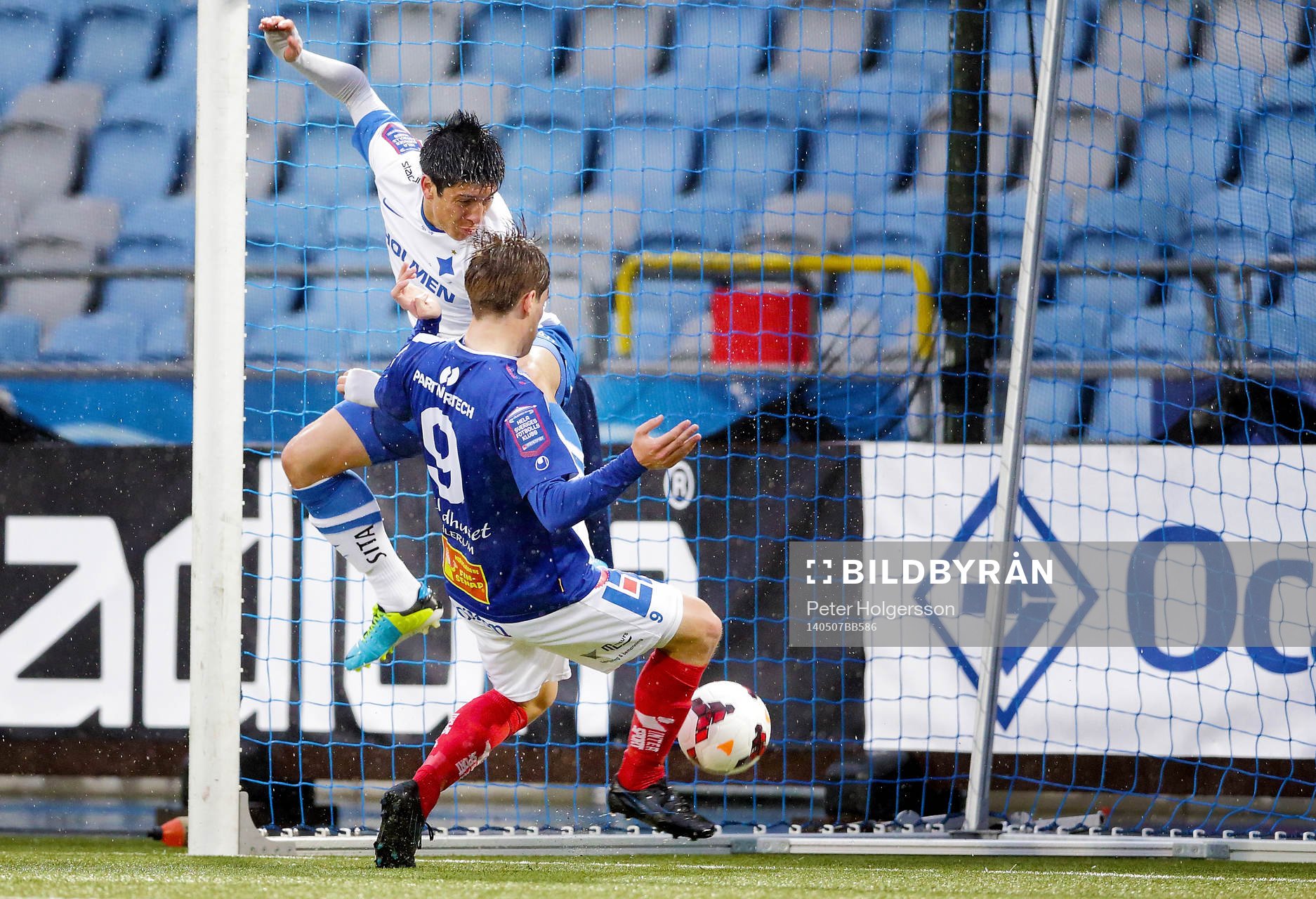 Mål 0-1 av Åtvidabergs Victor Sköld förbi Norrköpings