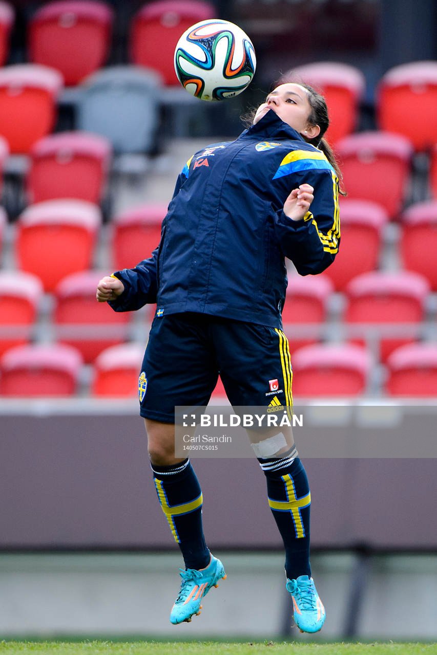 Sveriges Malin Diaz