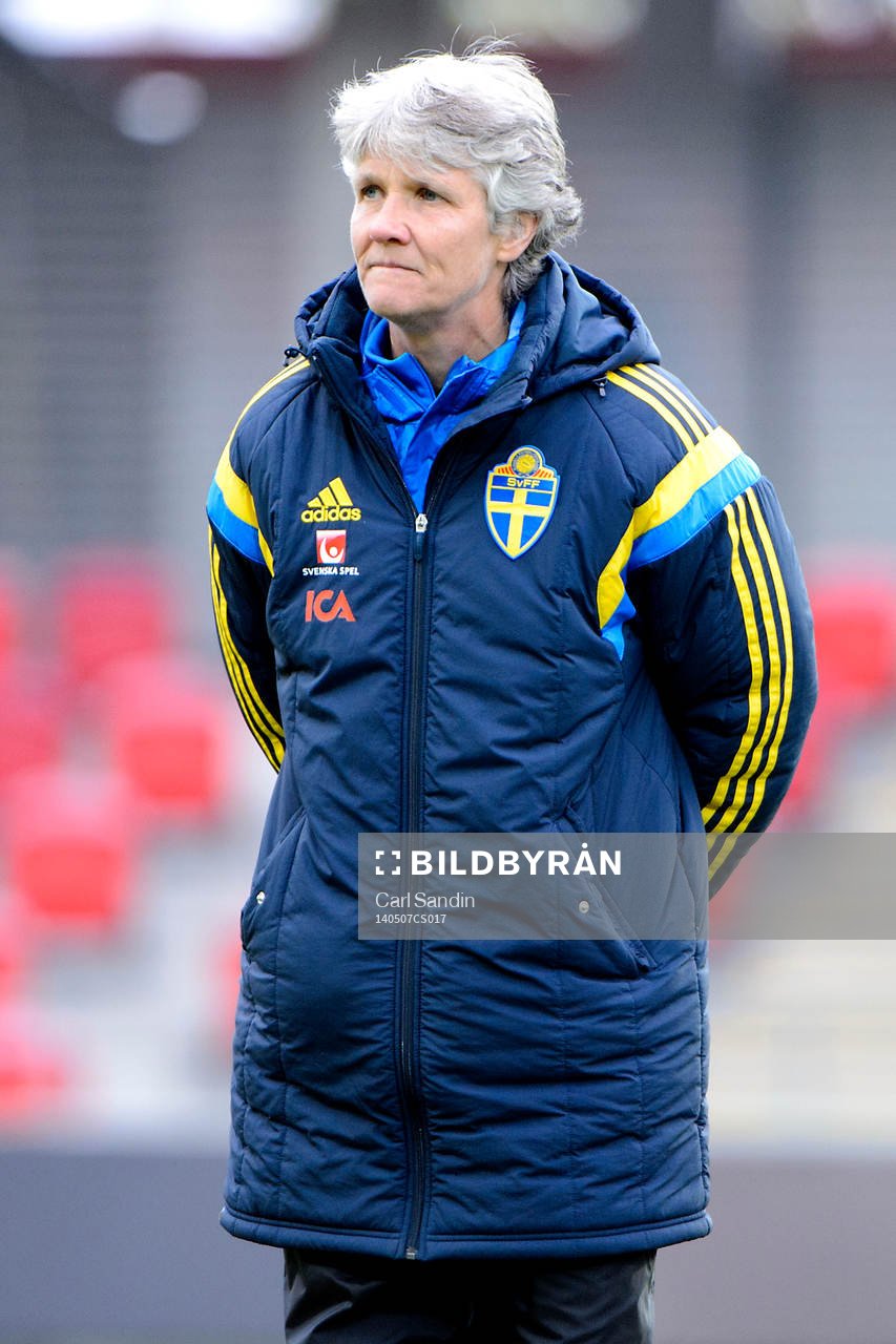 Sveriges förbundskapten Pia Sundhage