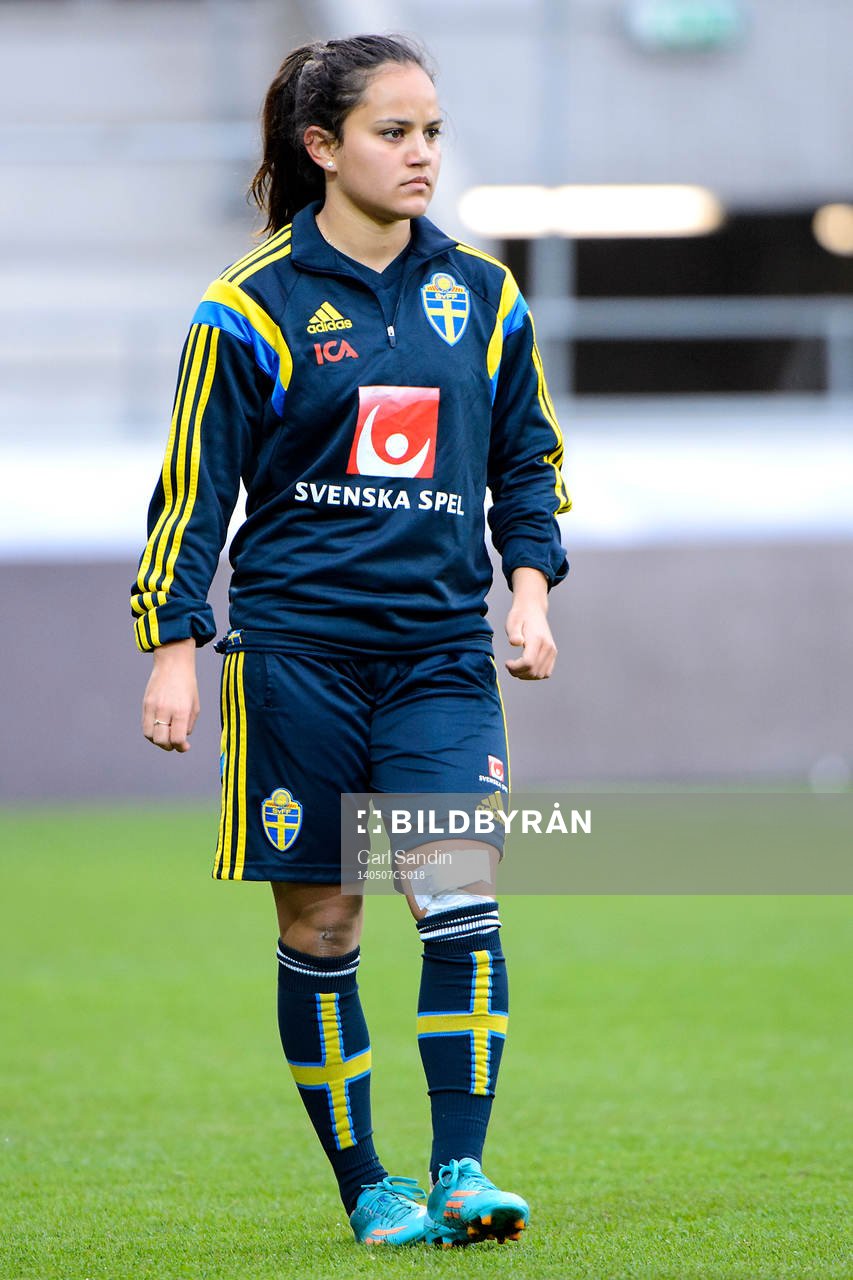 Sveriges Malin Diaz