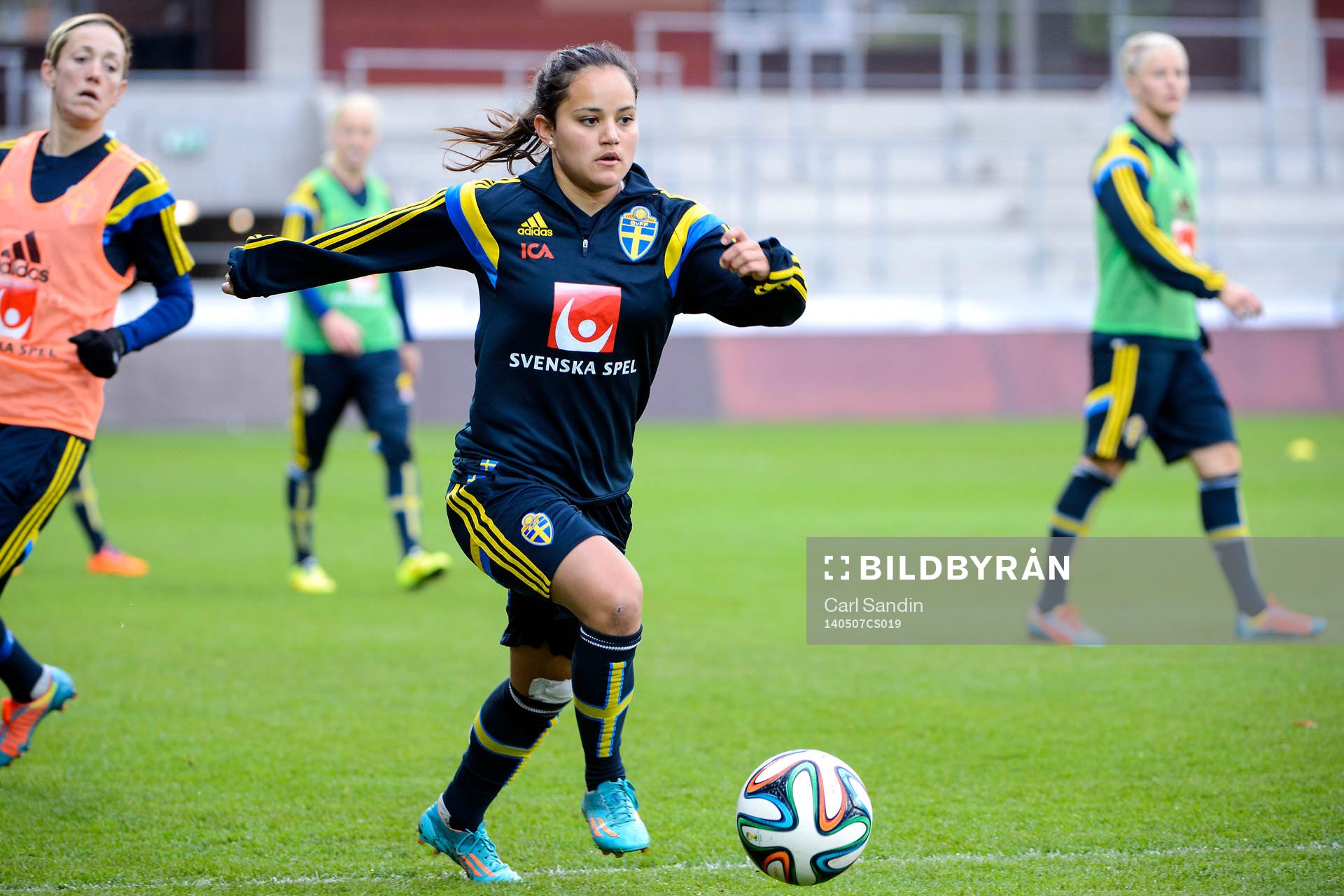 Sveriges Malin Diaz
