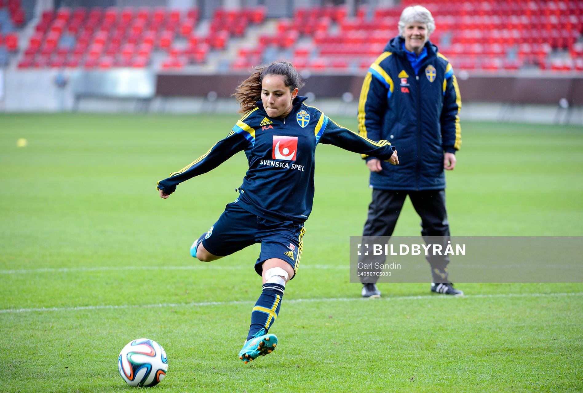 Sveriges Malin Diaz