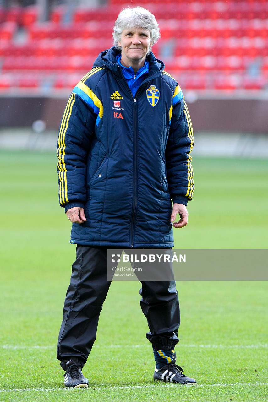 Sveriges förbundskapten Pia Sundhage