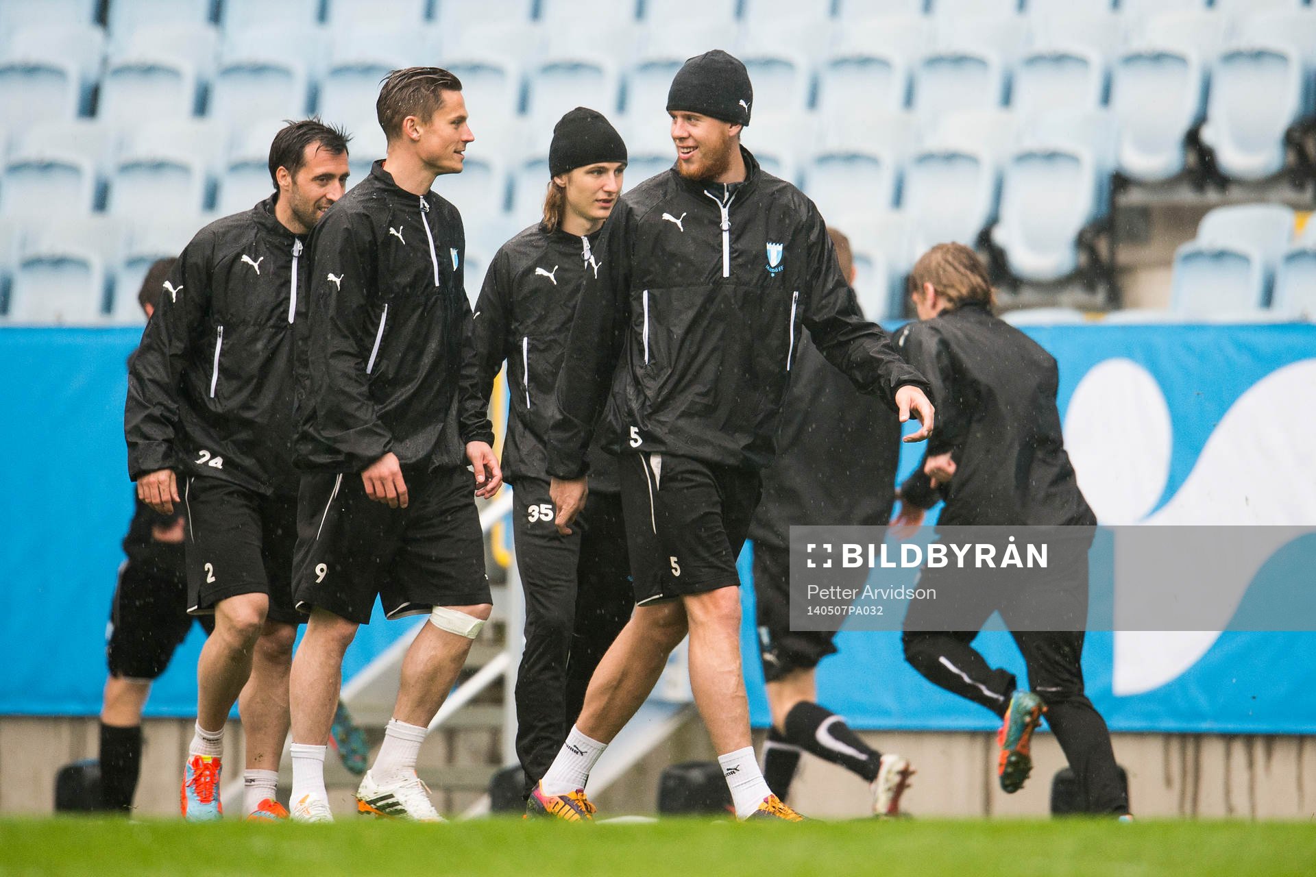 Malmö FFs Markus Rosenberg och Pontus Jansson