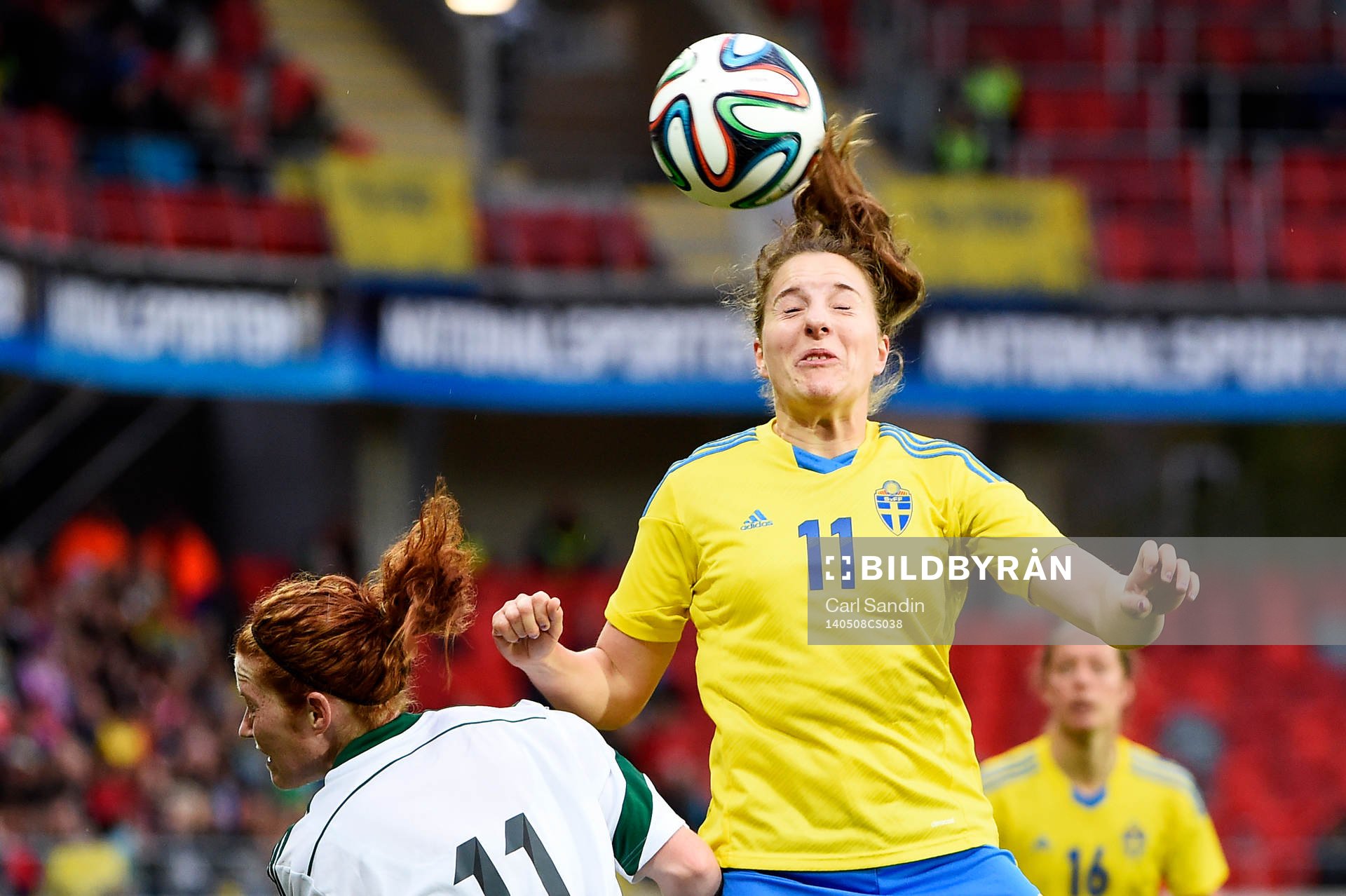 Sveriges Antonia Göransson och Nordirlands Marissa