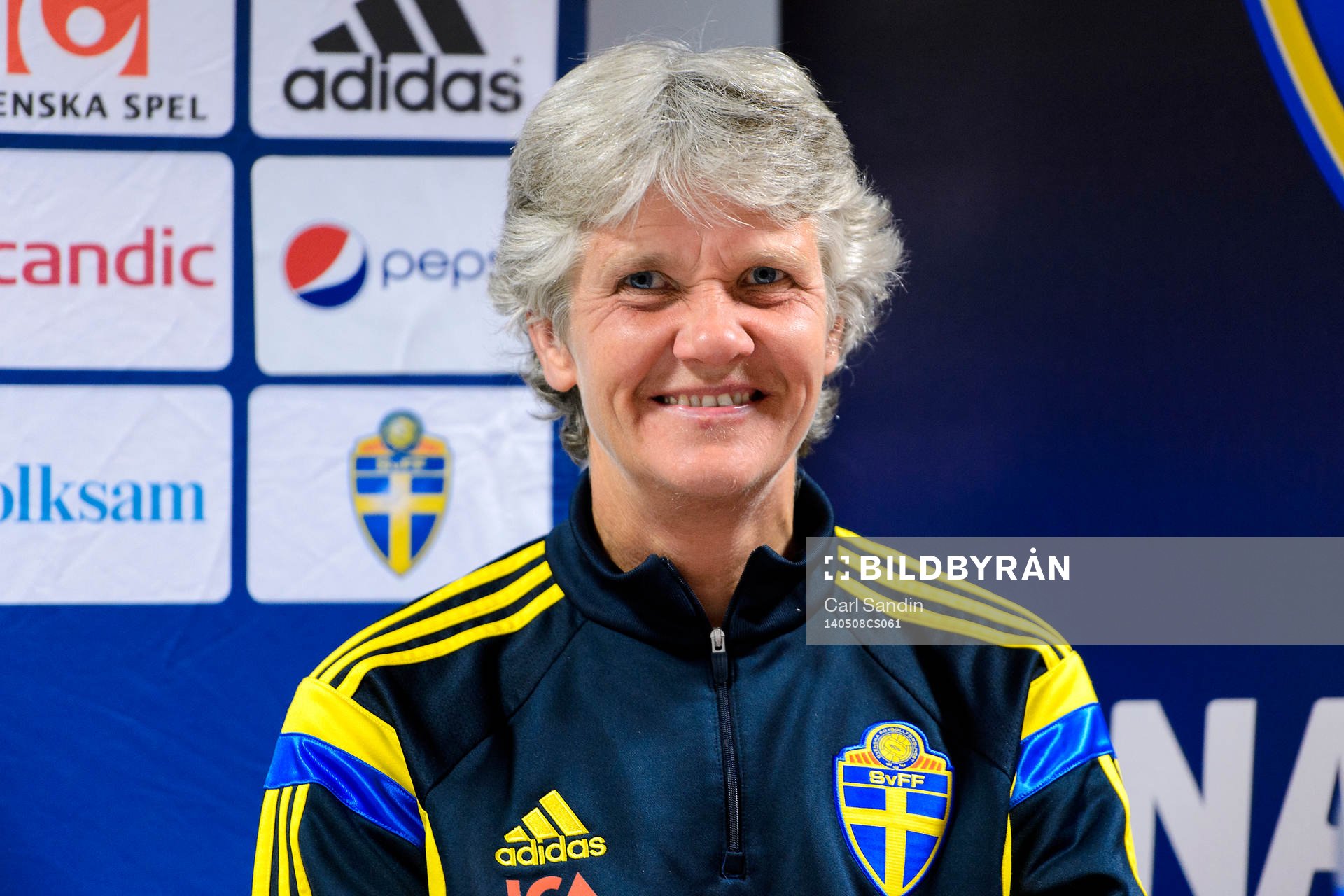 Sveriges förbundskapten Pia Sundhage