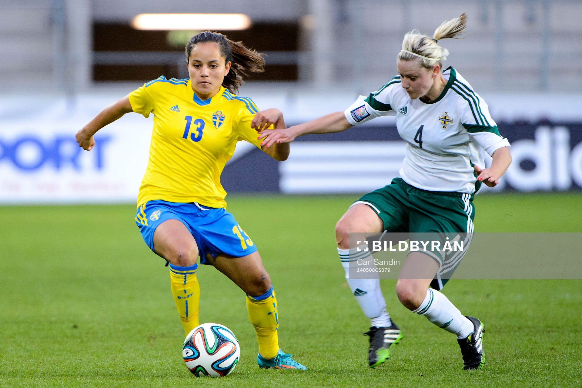 Sveriges Malin Diaz
