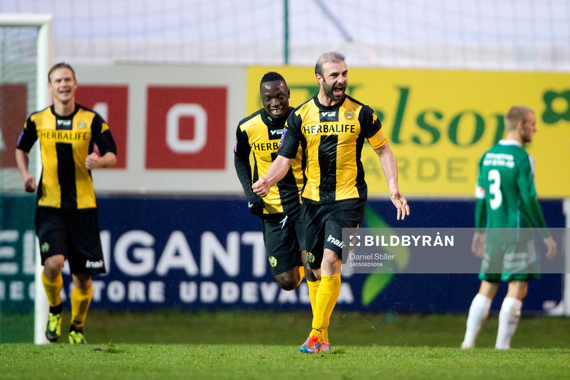 Hammarbys Kennedy Bakircioglü jublar