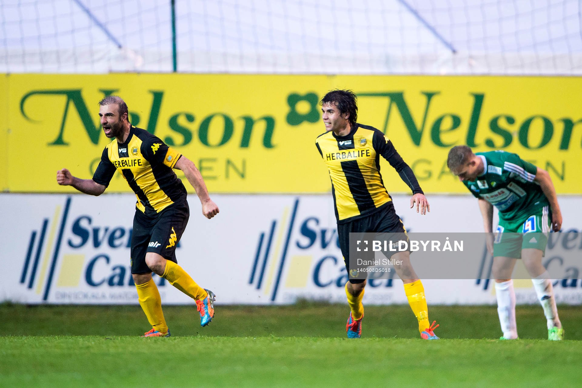 Hammarbys Kennedy Bakircioglü  jublar