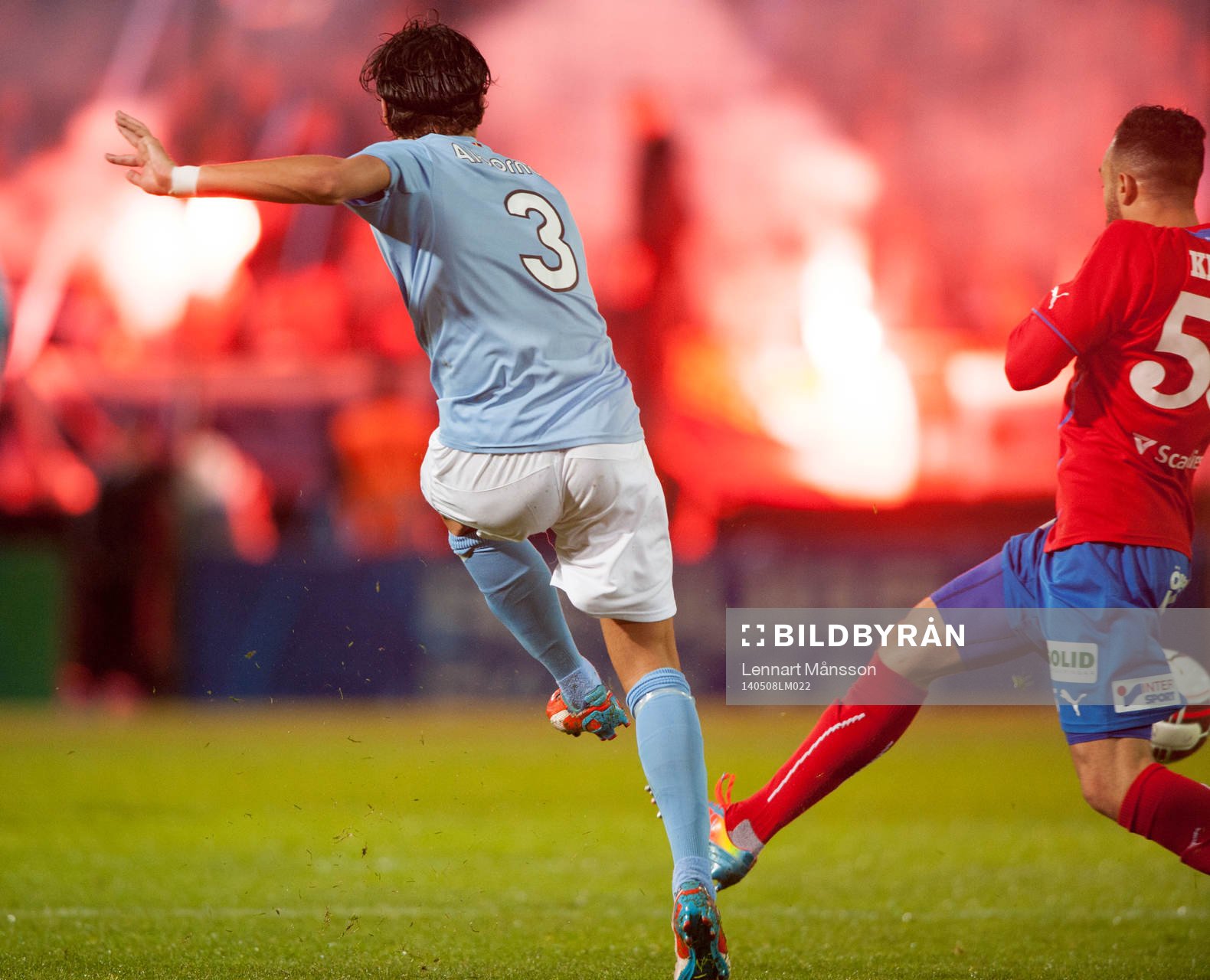 Malmös Miiko Albornoz och Helsingborgs Abdul Khalili och
