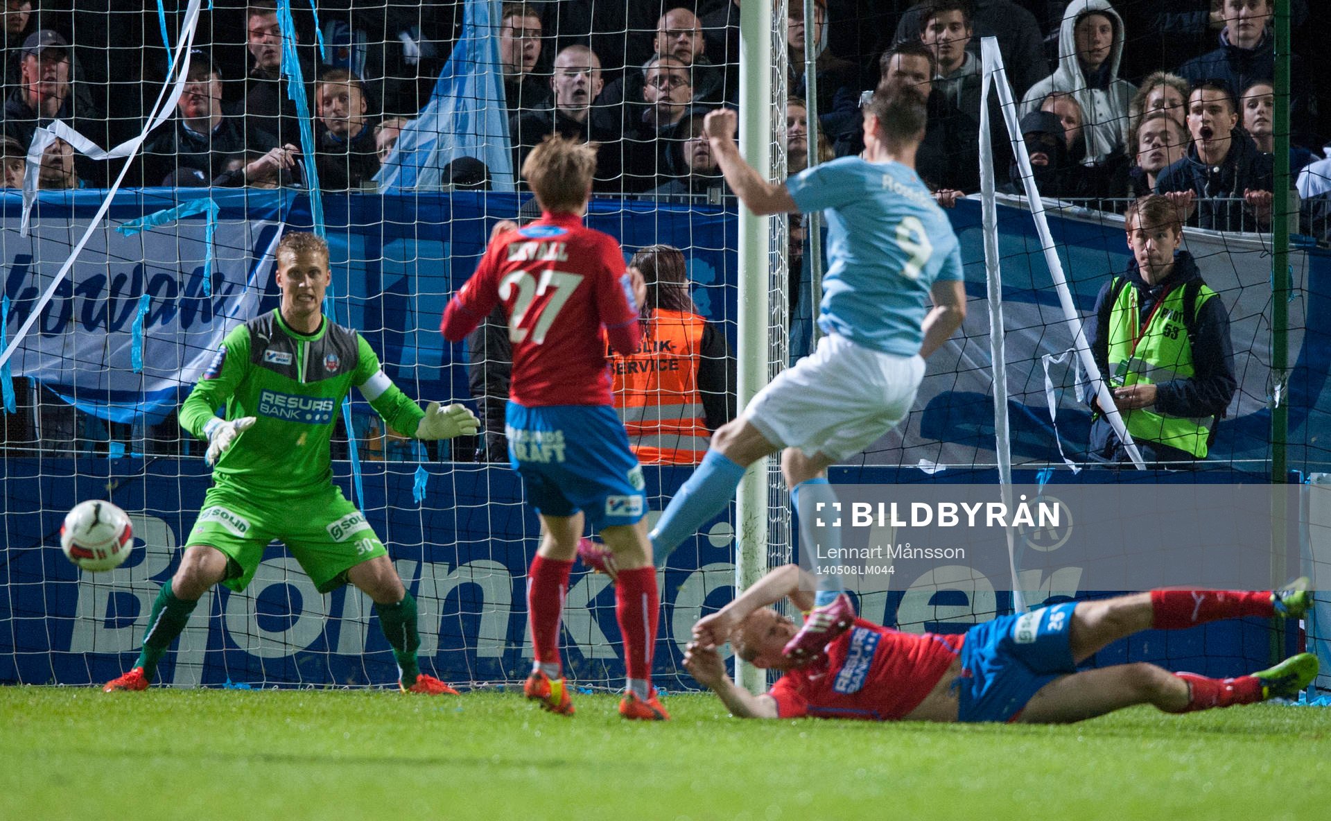 Malmös Markus Rosenberg mot Helsingborgs Pär Hansson i