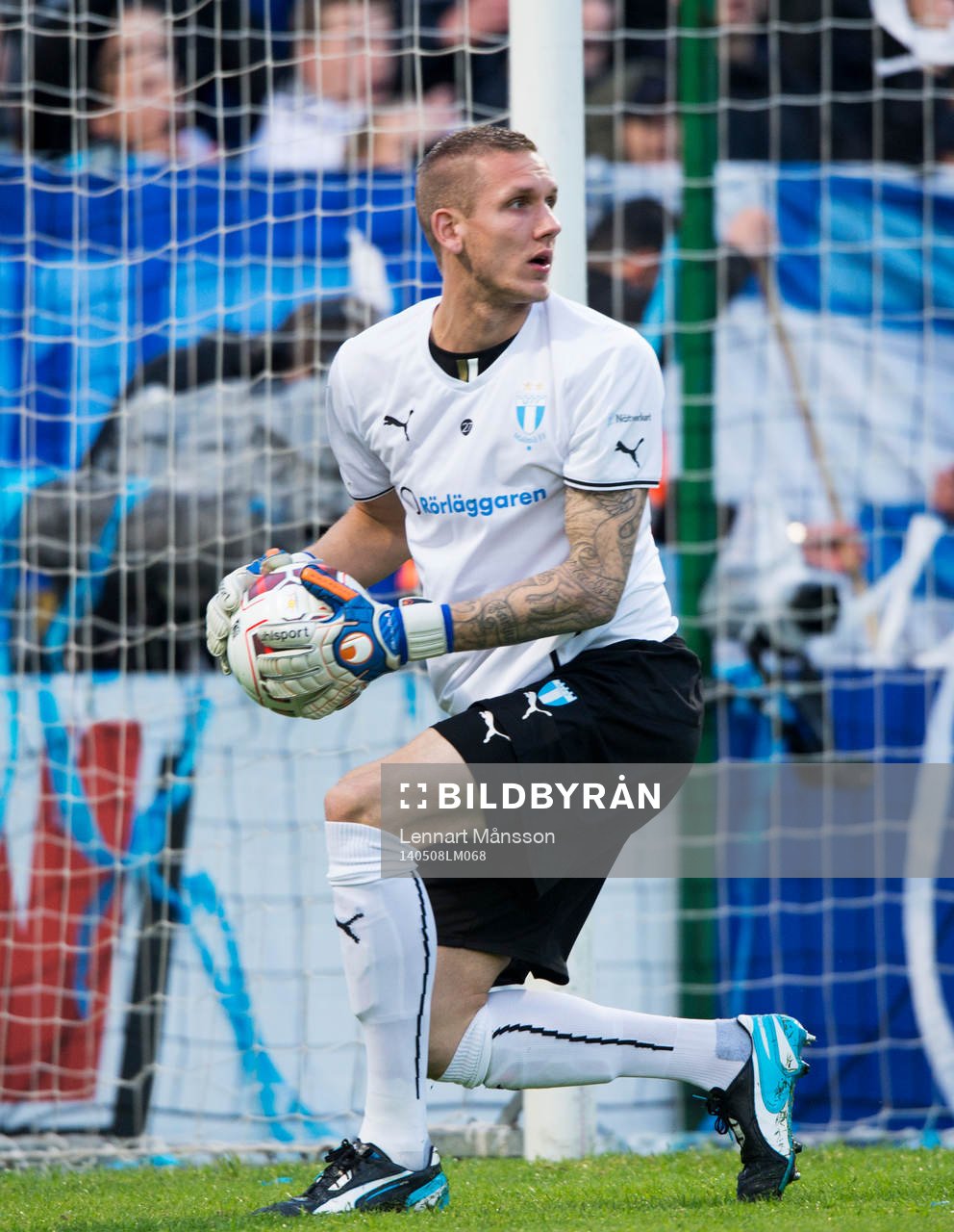 Malmös målvakt Robin Olsen i matchen i allsvenskan mellan