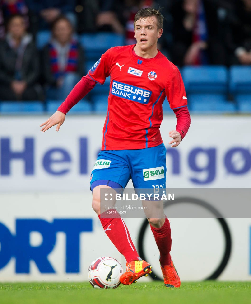 Helsingborgs Alexander Achinioti Jönsson i matchen i