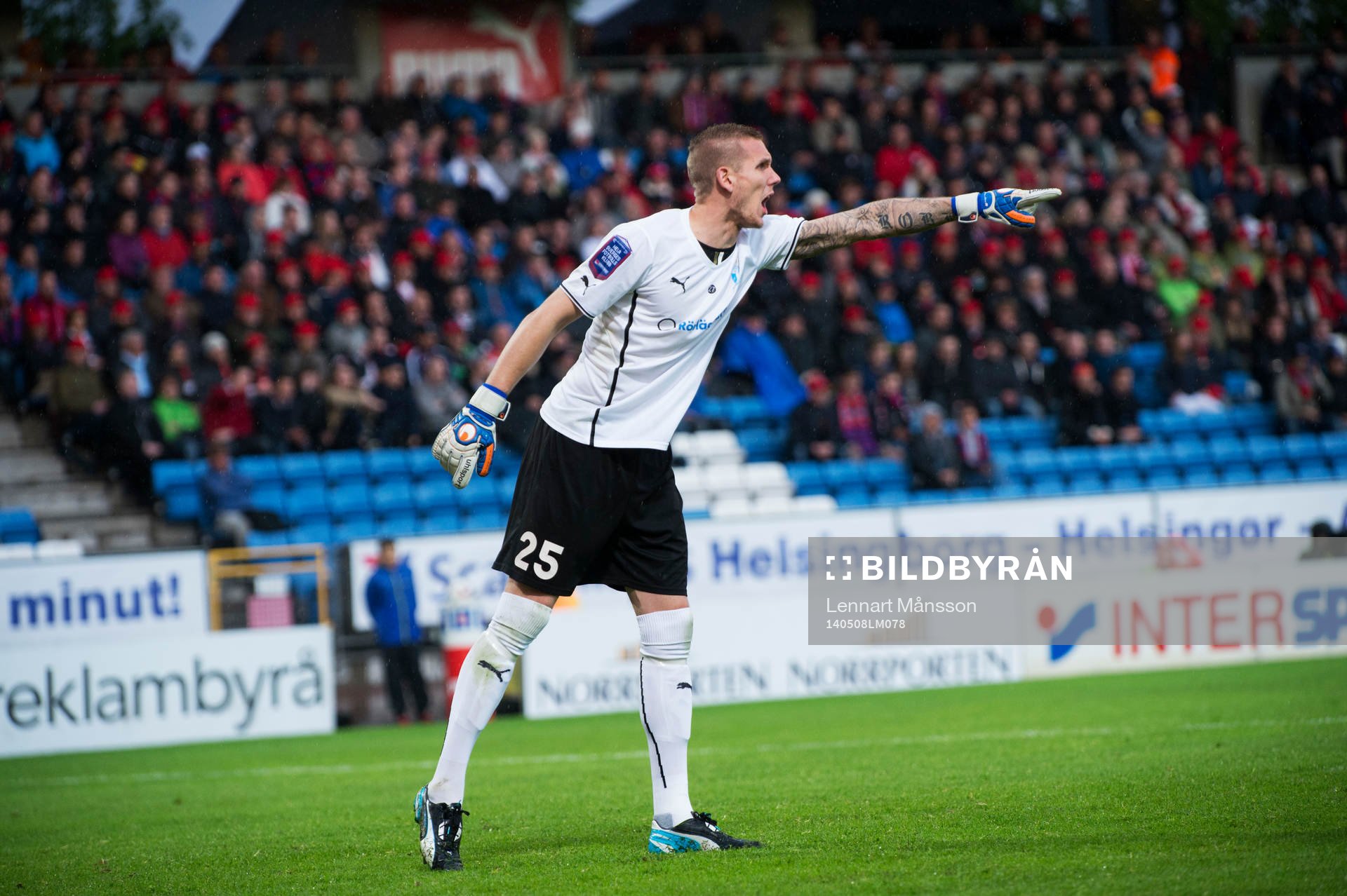 Malmös målvakt Robin Olsen i matchen i allsvenskan mellan