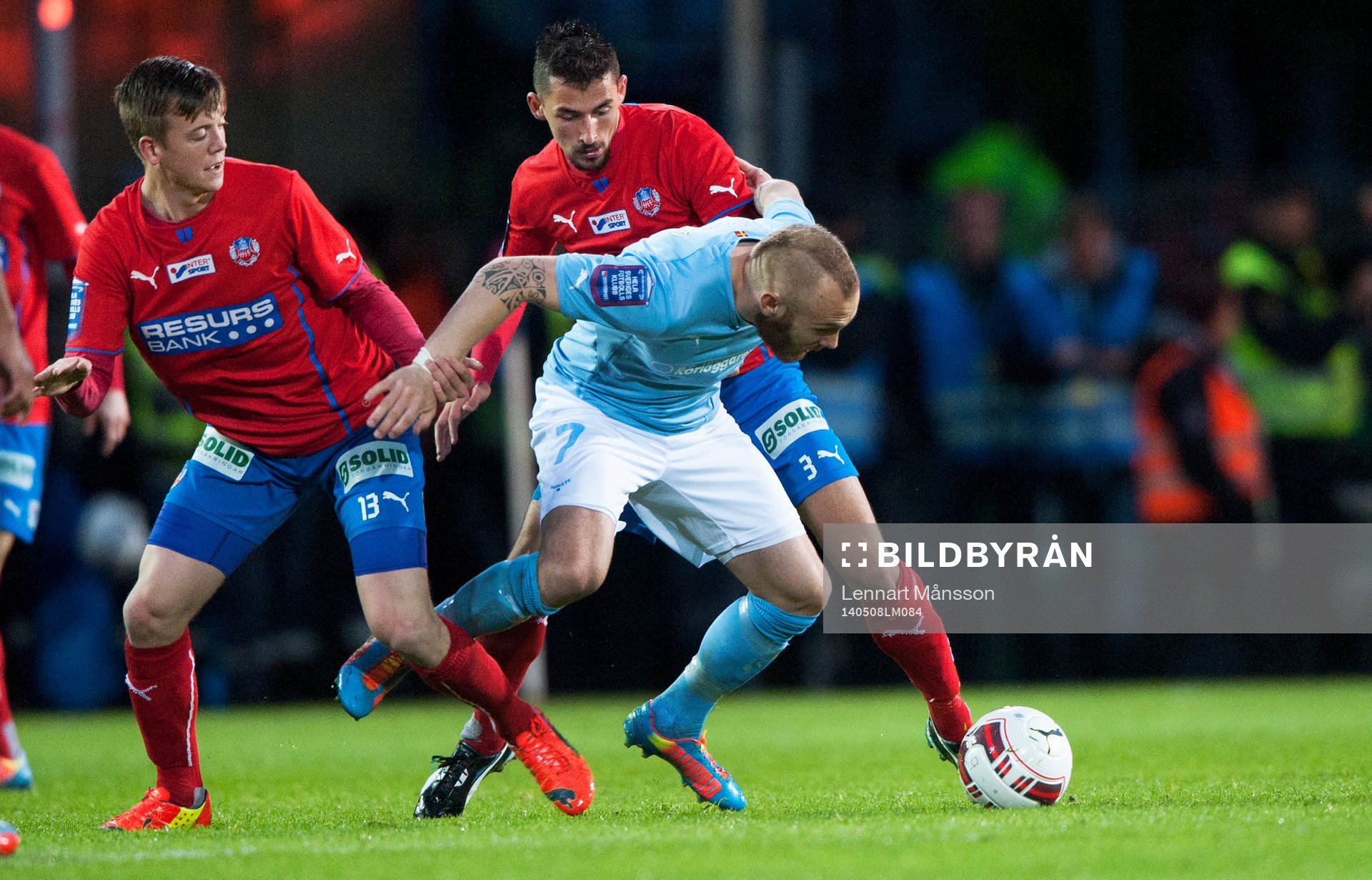 Malmös Magnus Eriksson mot Helsingborgs Alexander