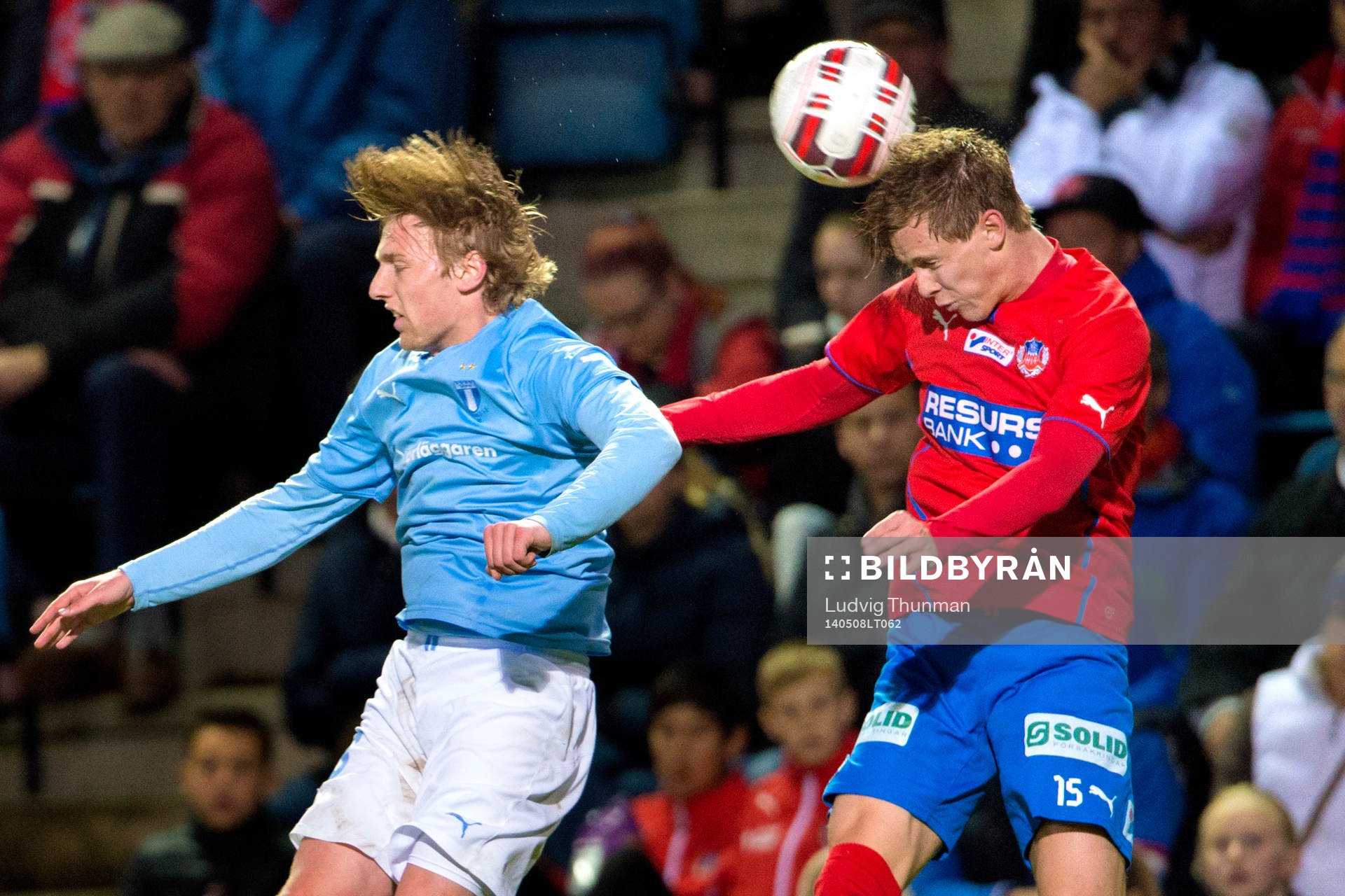 Malmö FFs Emil Forsberg i nickduell med Helsingborgs Emil
