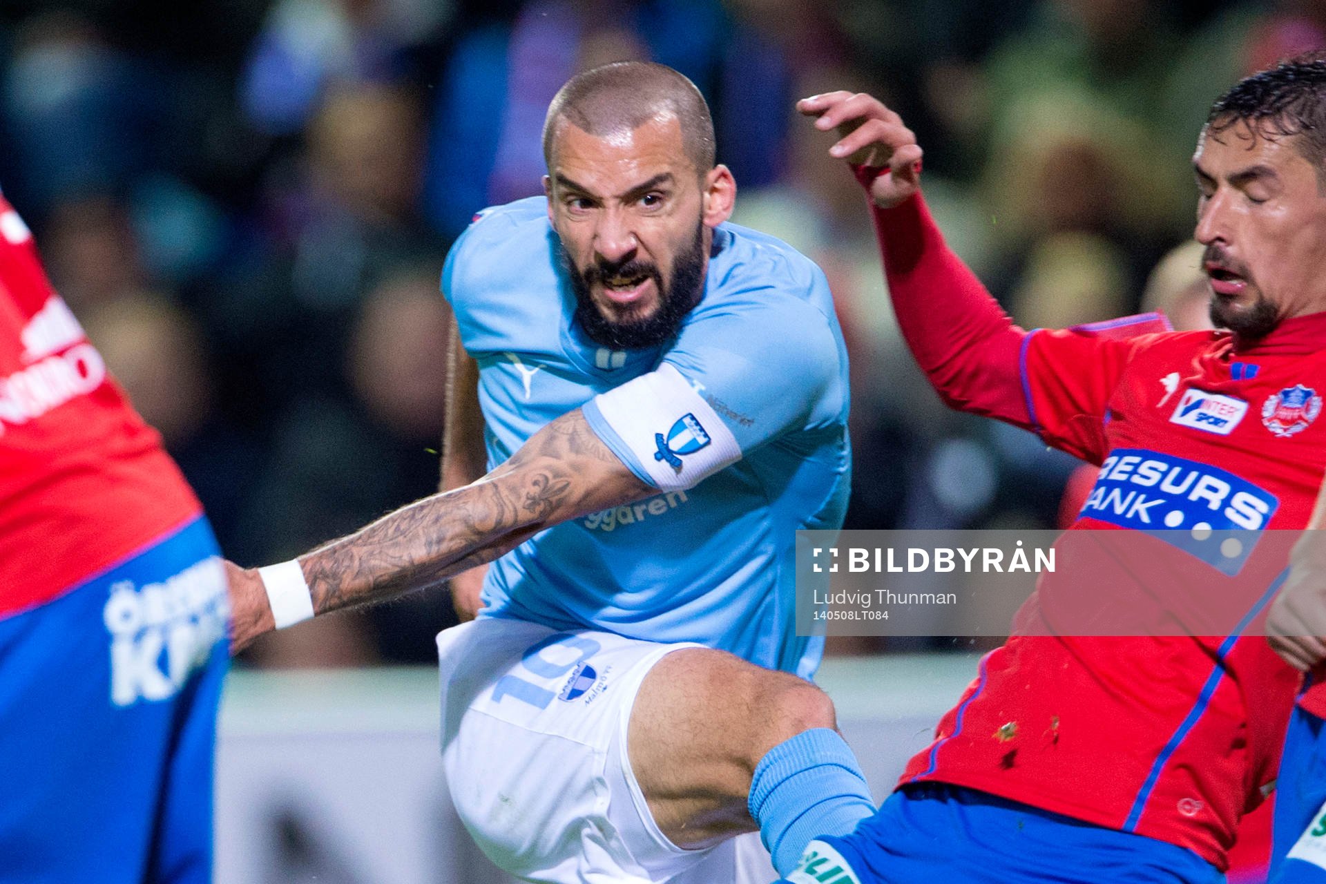 Malmö FFs Guillermo Molins skjuter