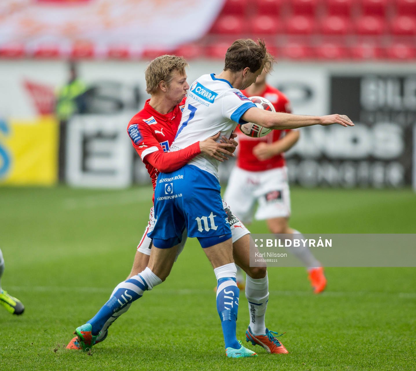 Kalmars Jonathan Ring och Norrköpings Lars Christian Krogh