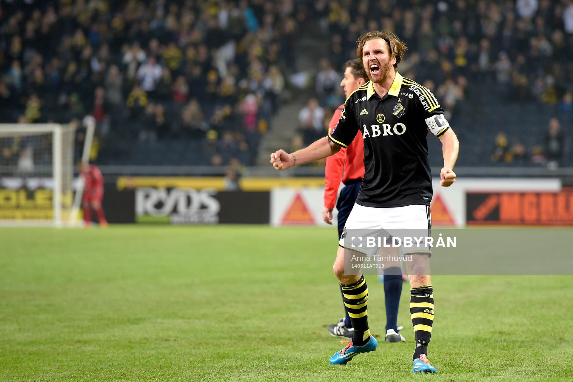 s Nils-Eric Johansson jublar