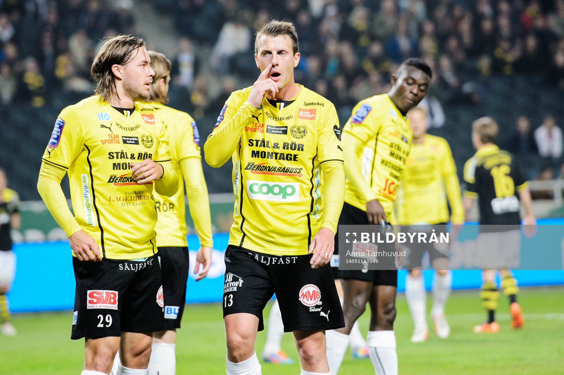 Mjällbys spelare deppar