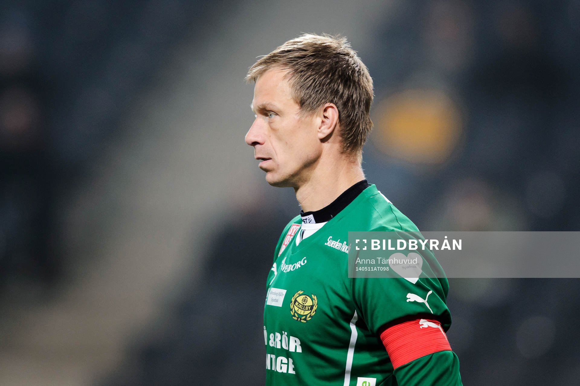 Mjällbys målvakt Mattias Asper