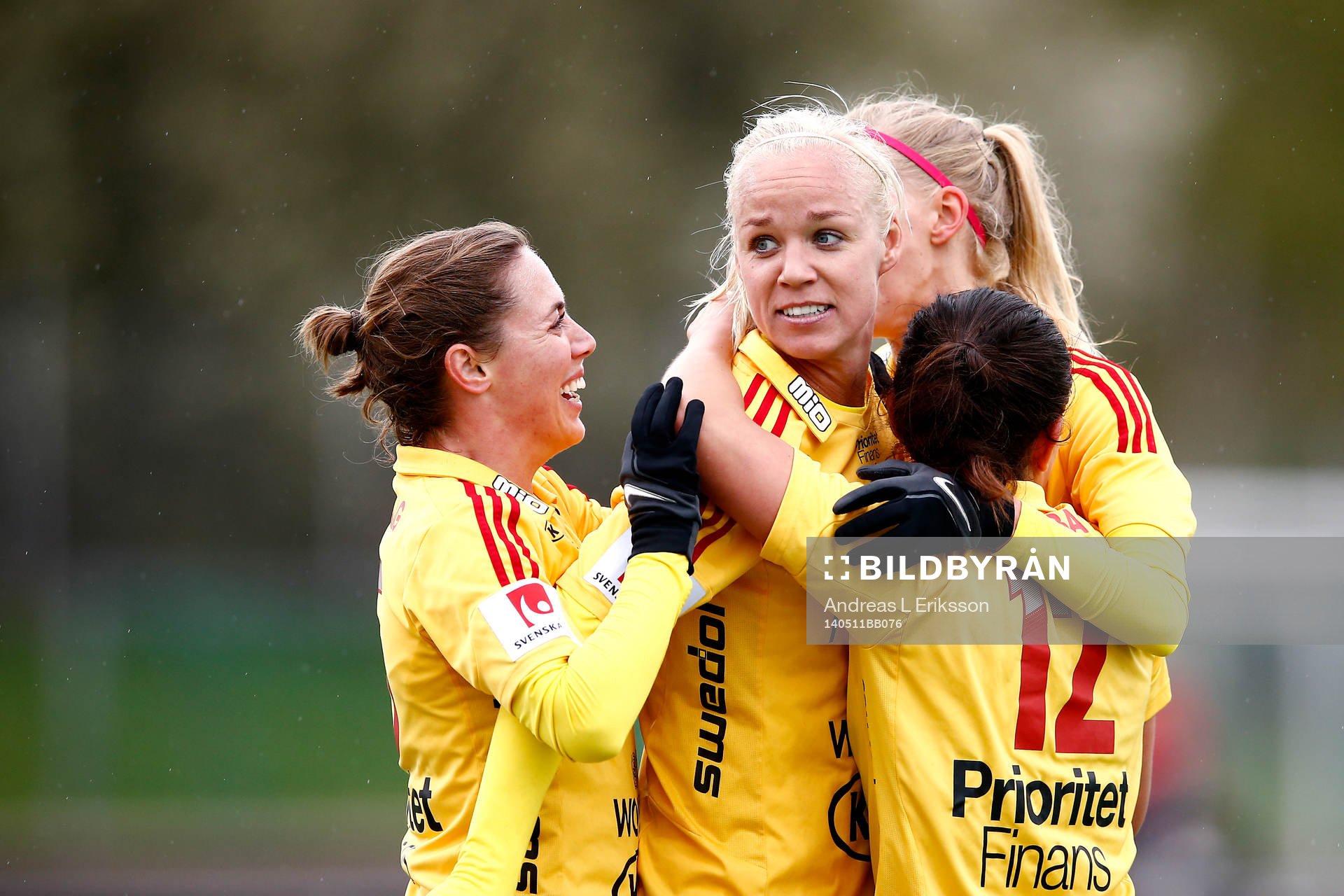 Tyresös Caroline Seger jublar