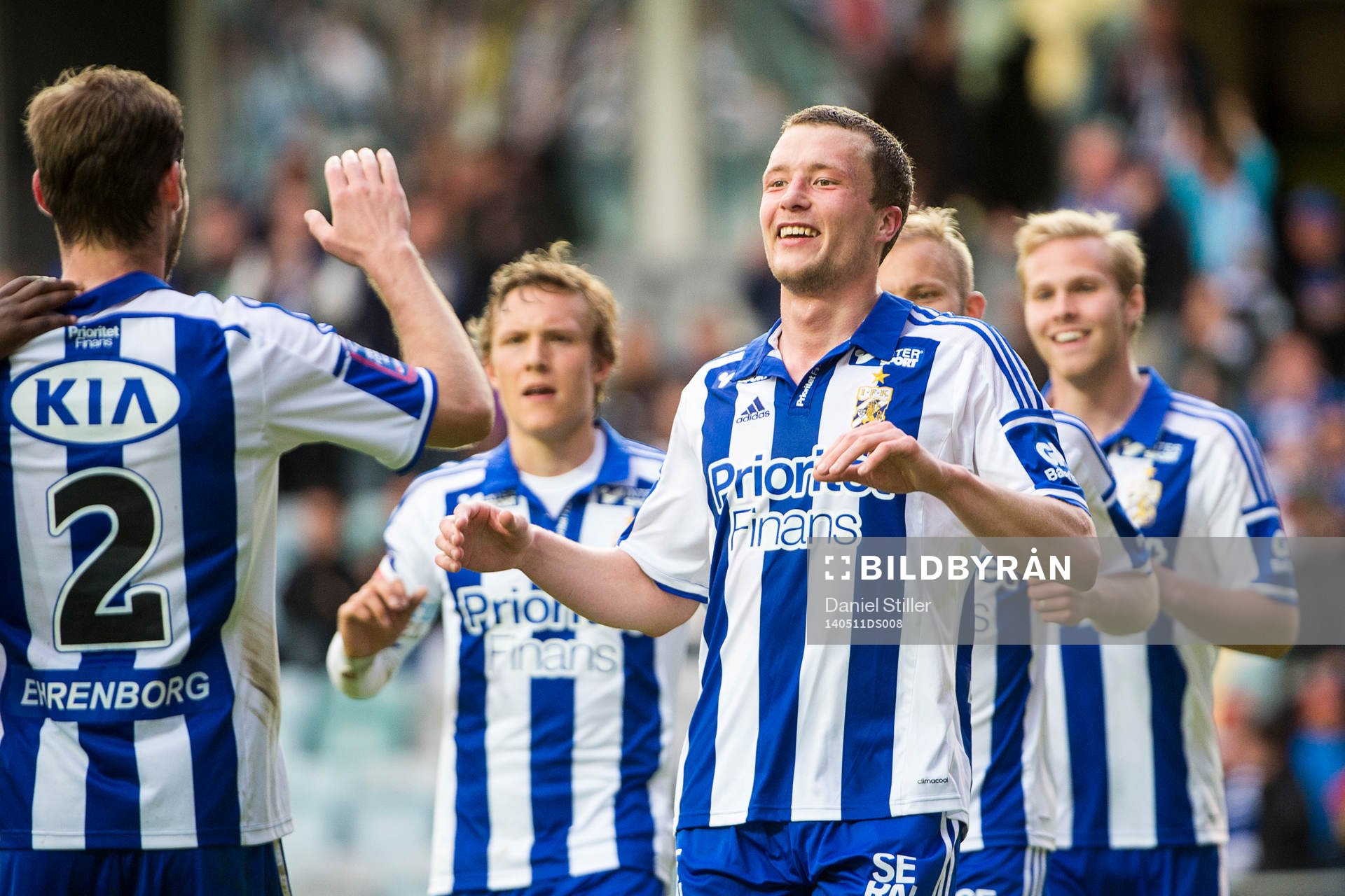 IFK Göteborgs Jakob Johansson jublar