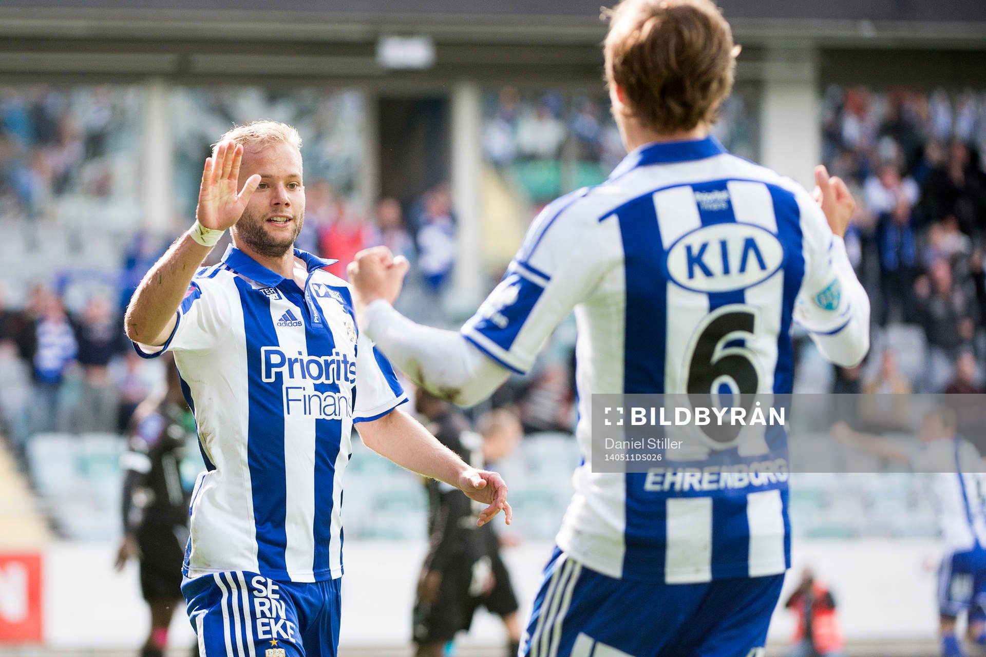 IFK Göteborgs Robin Söder jublar