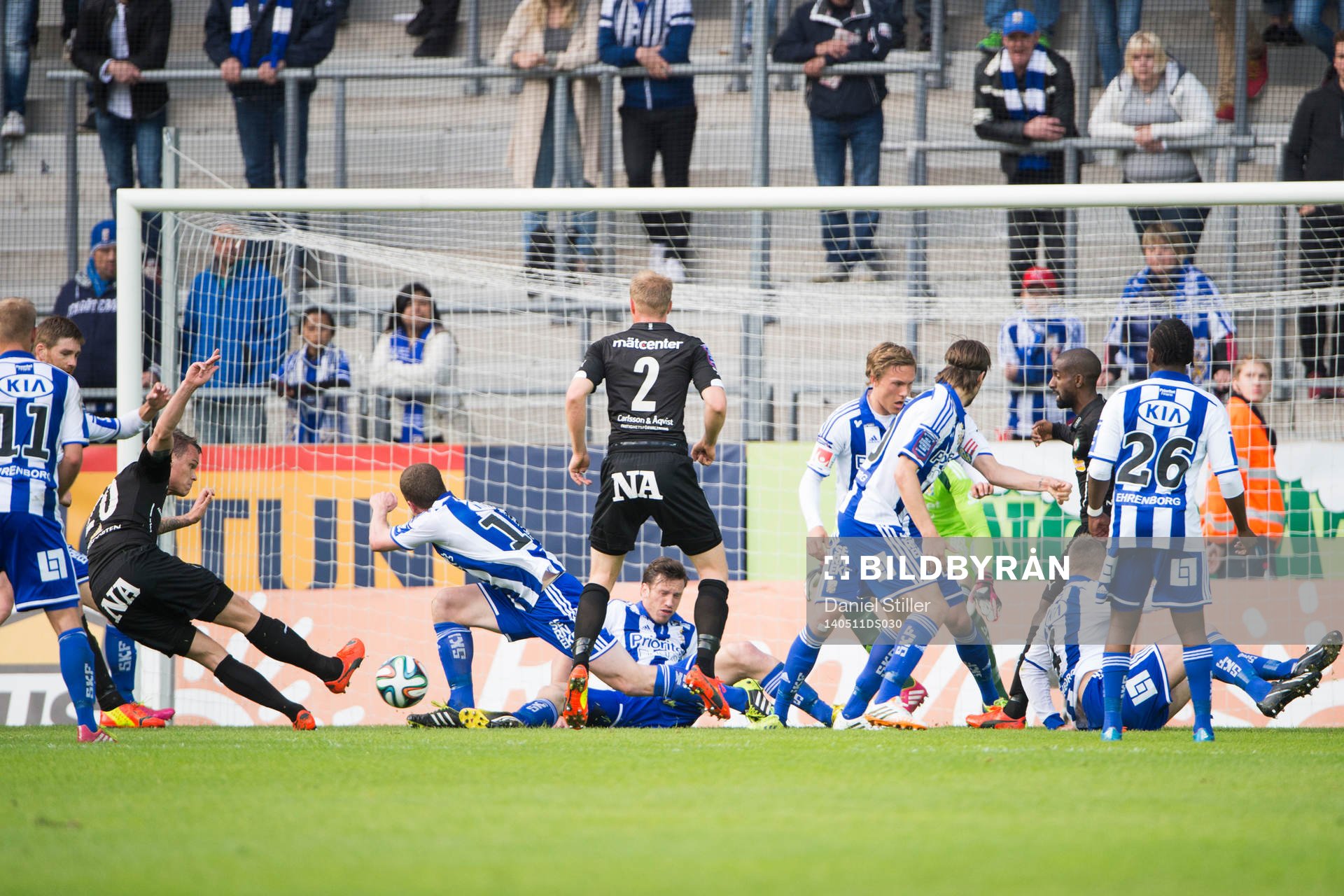Örebros Erik Moberg gör 1-1