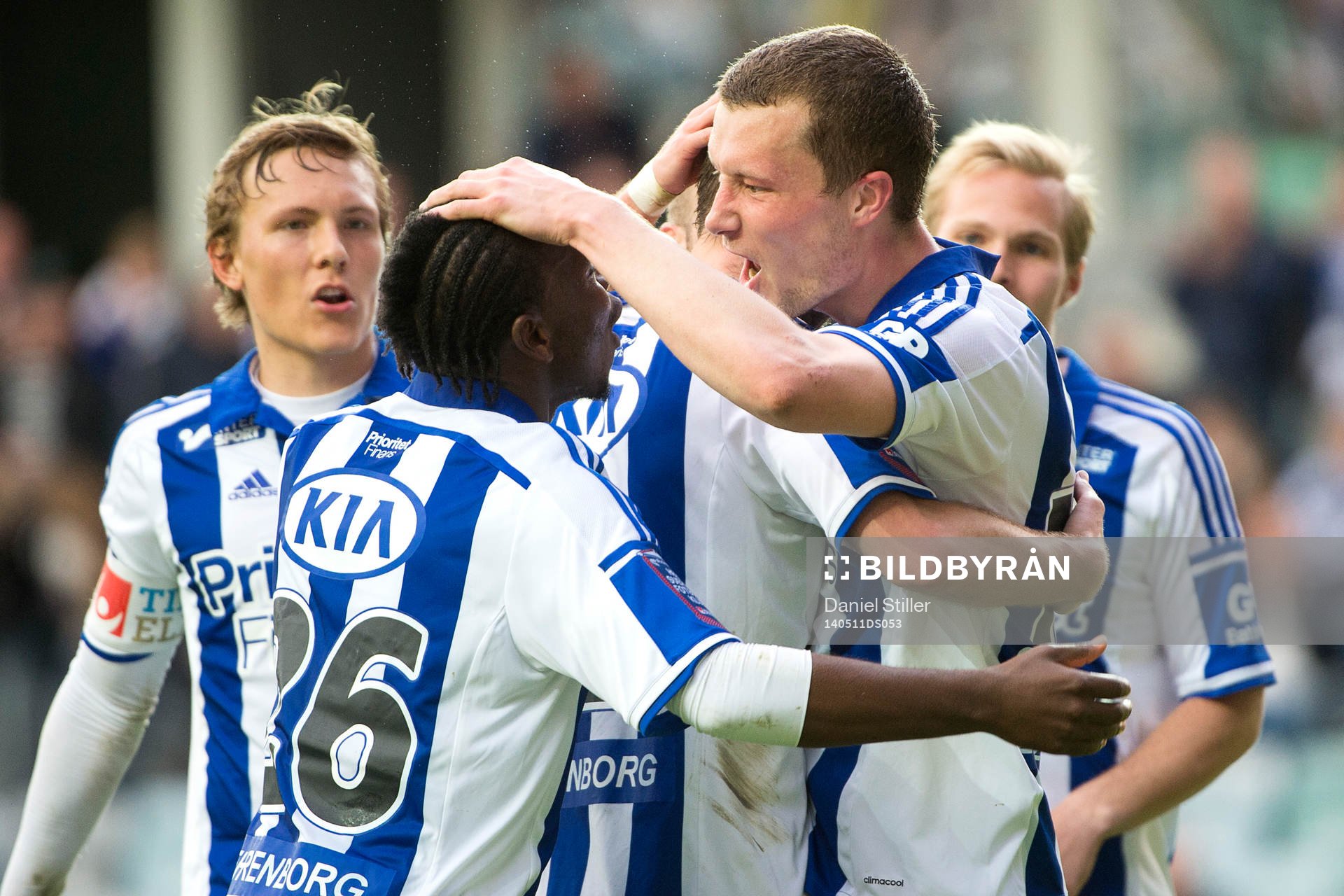 IFK Göteborgs Jakob Johansson jublar