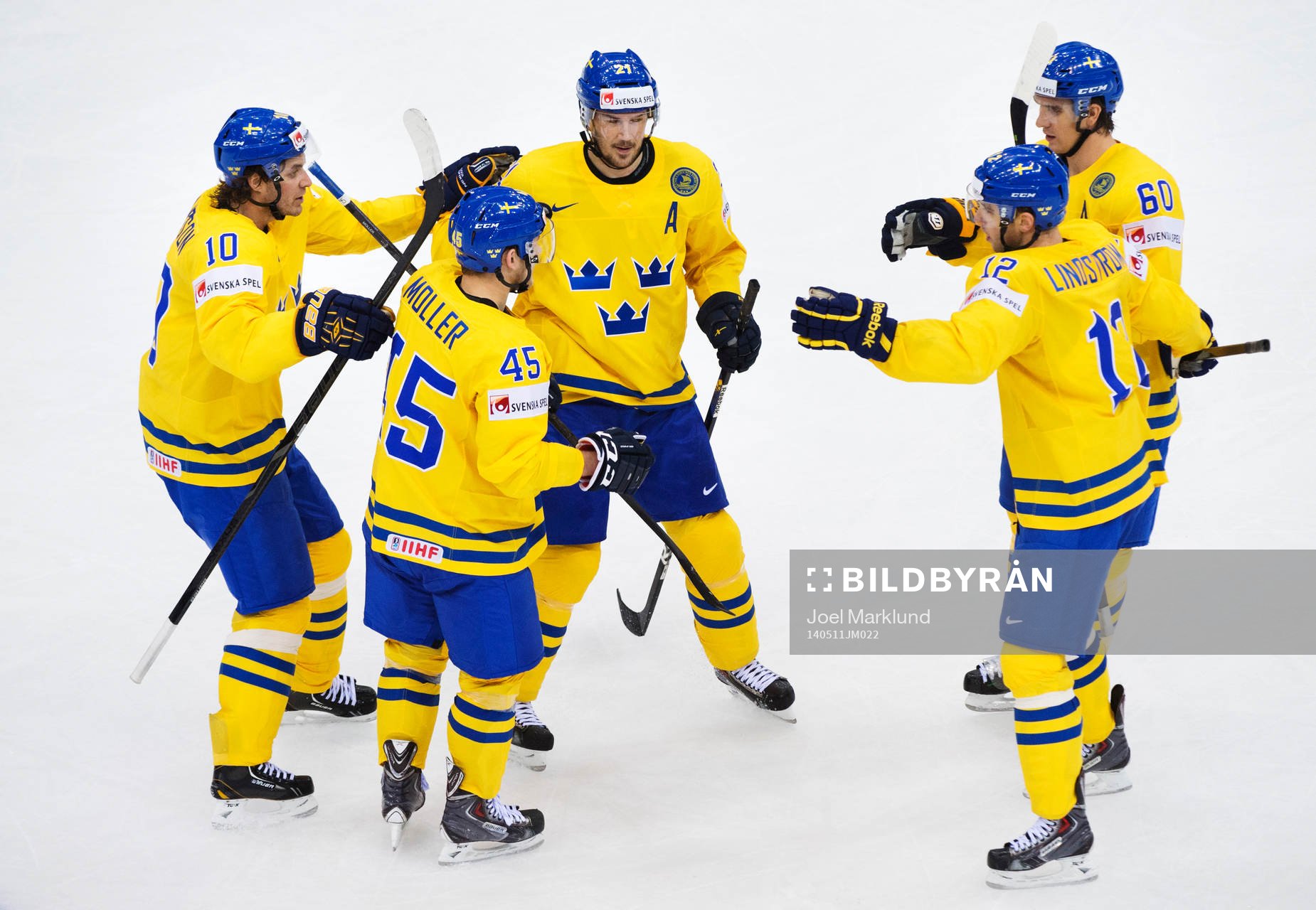 Sveriges Johan Fransson, Oscar Möller, Jimmie Ericsson,