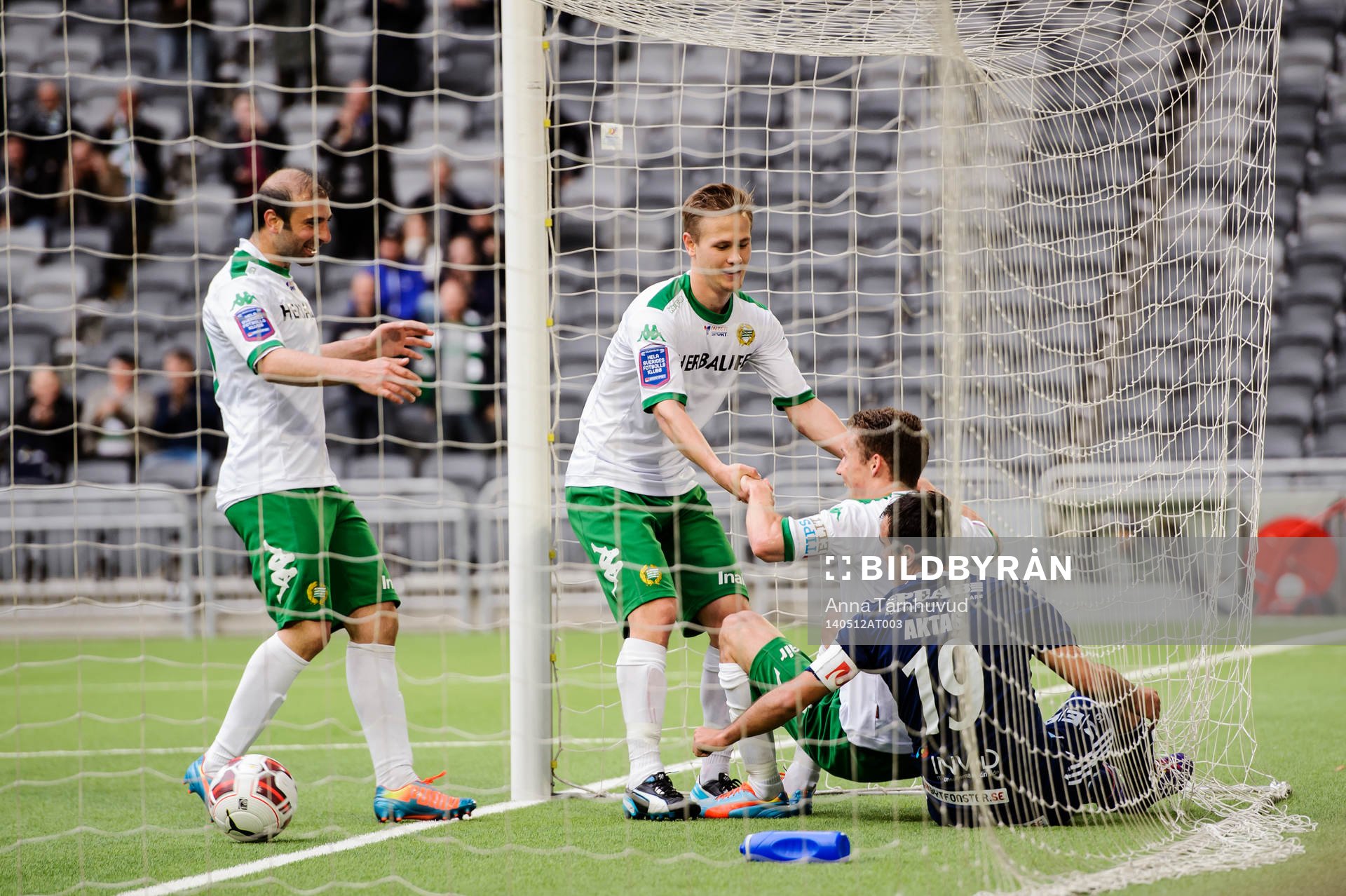 Hammarbys  Fredrik Torsteinbø  gör 1-0