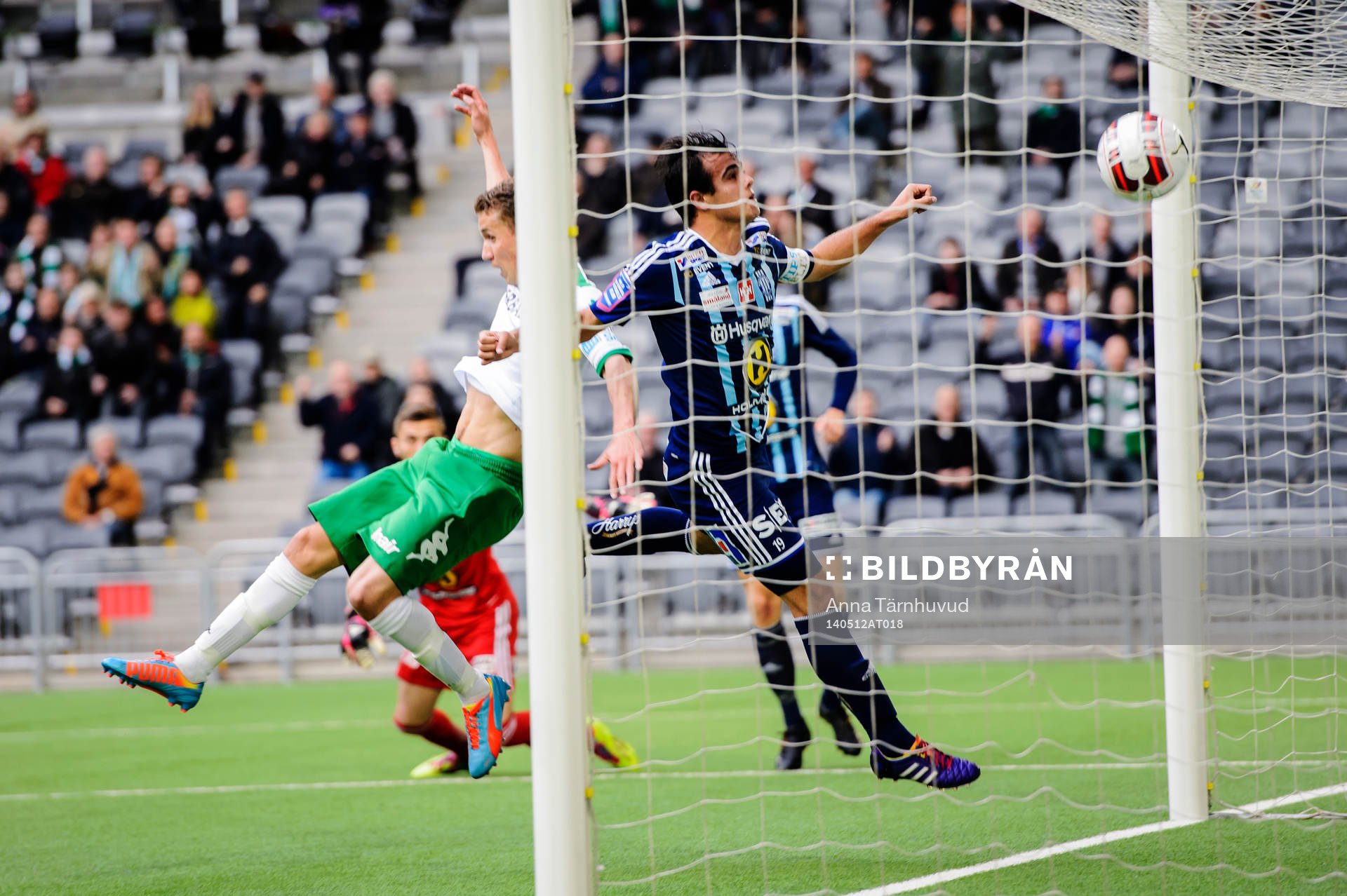 Hammarbys Fredrik Torsteinbø gör 1-0