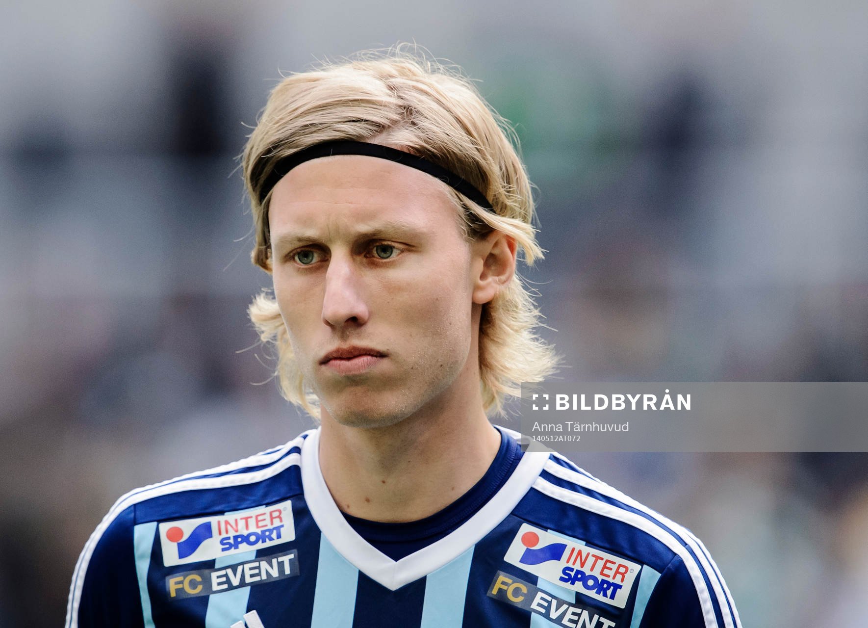 Porträtt på Husqvarnas Philip Bernholtz innan